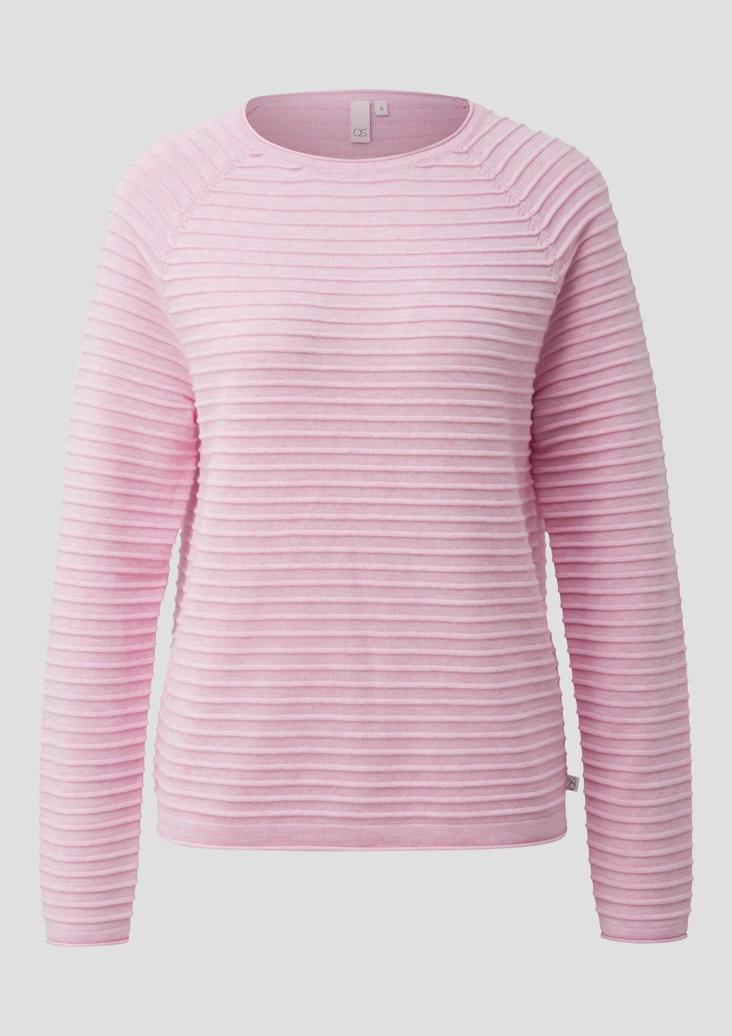 QS - Pullover aus Viskosemix - Farbe: Zartrosa