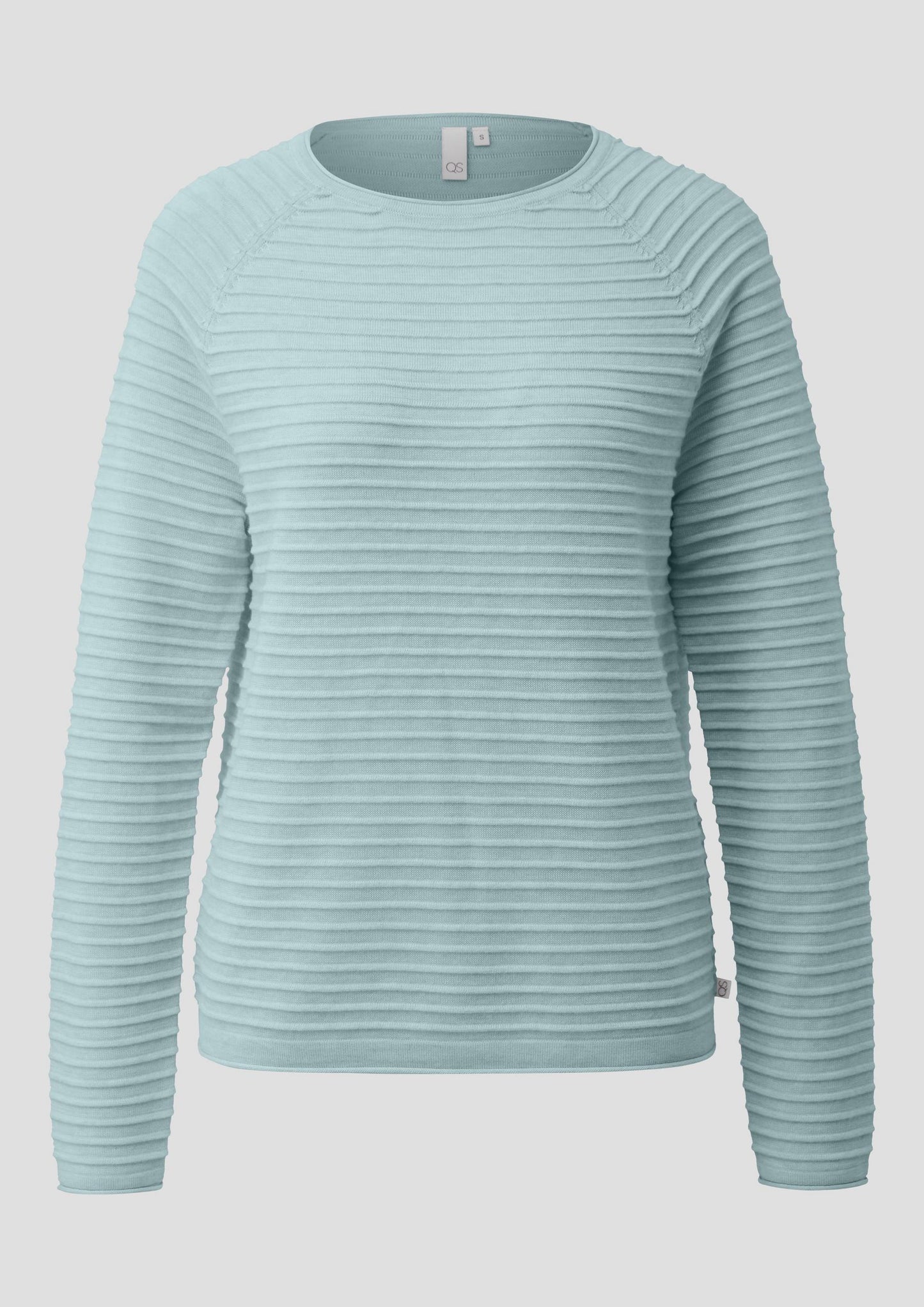 QS - Pullover aus Viskosemix - Farbe: Helles Tuerkis