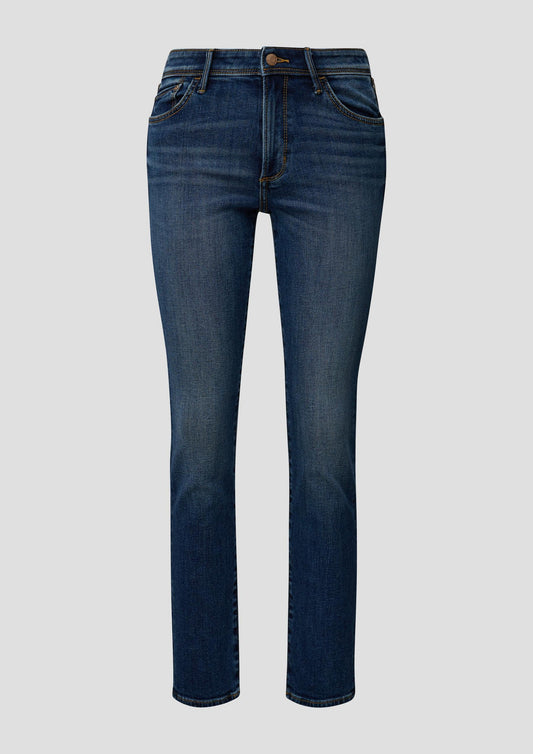 s.Oliver - Jeans Betsy / Slim Fit / Mid Rise / Slim Leg - Farbe: blau