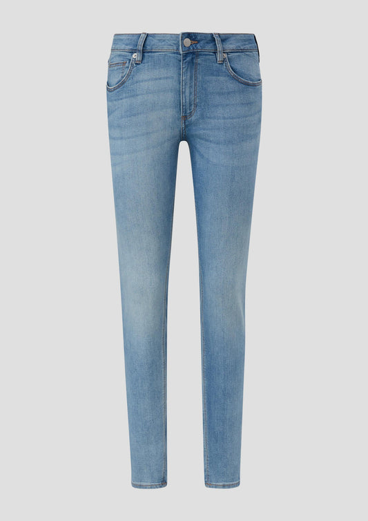 QS - Jeans Sadie / Skinny Fit / Mid Rise / Skinny Leg  - Farbe: hellblau