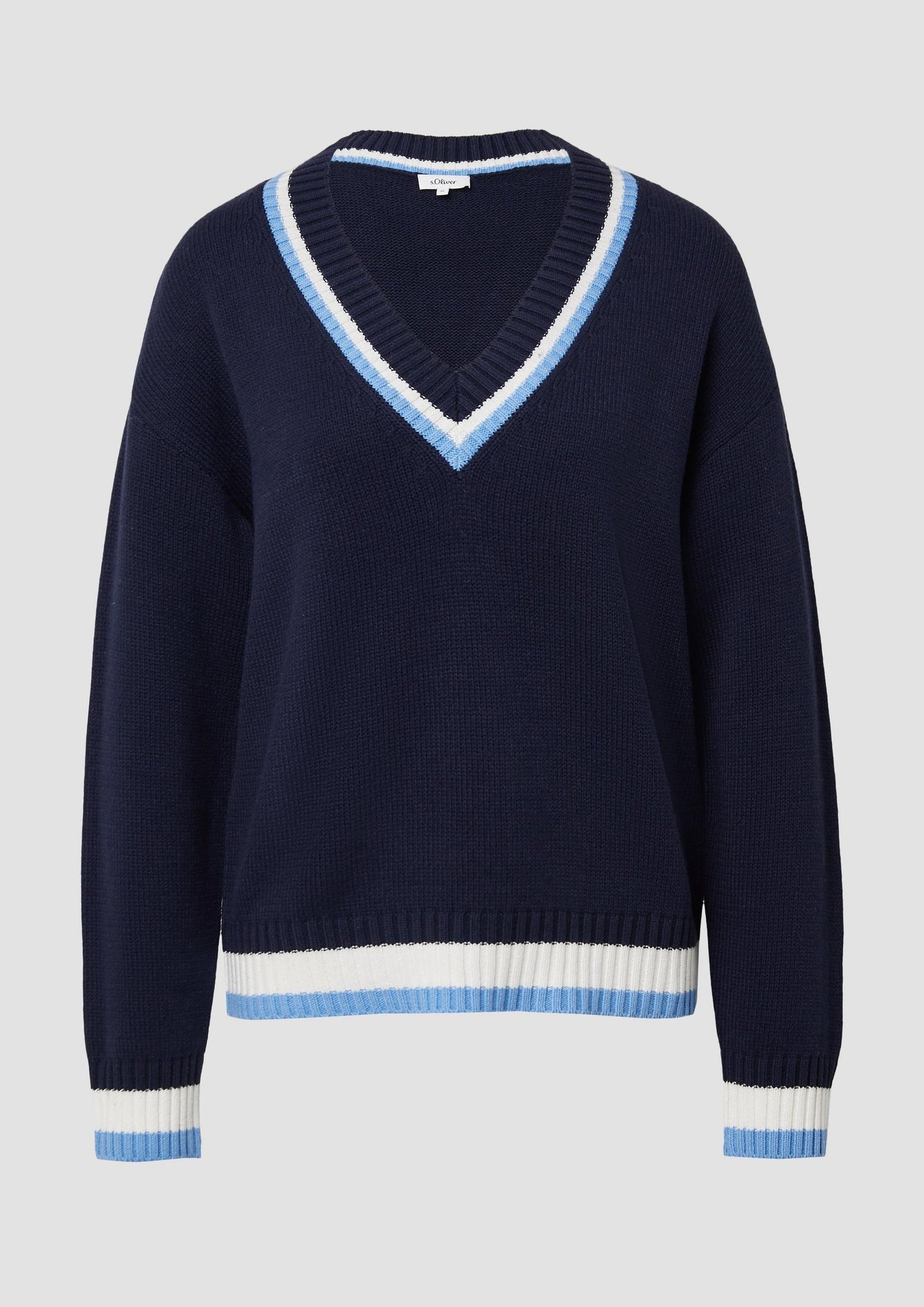 s.Oliver - Strickpullover - Farbe: navy
