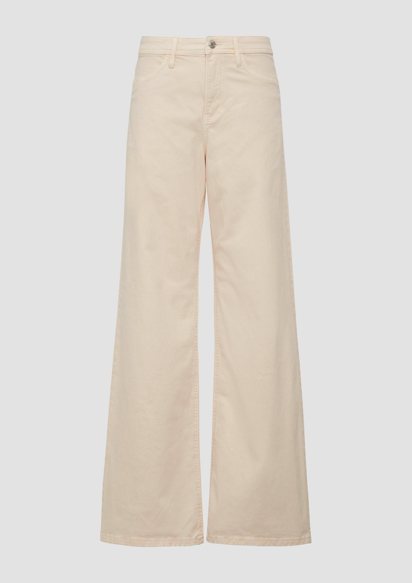 s.Oliver - Jeans Suri / Regular Fit / High Rise / Wide Leg - Farbe: beige
