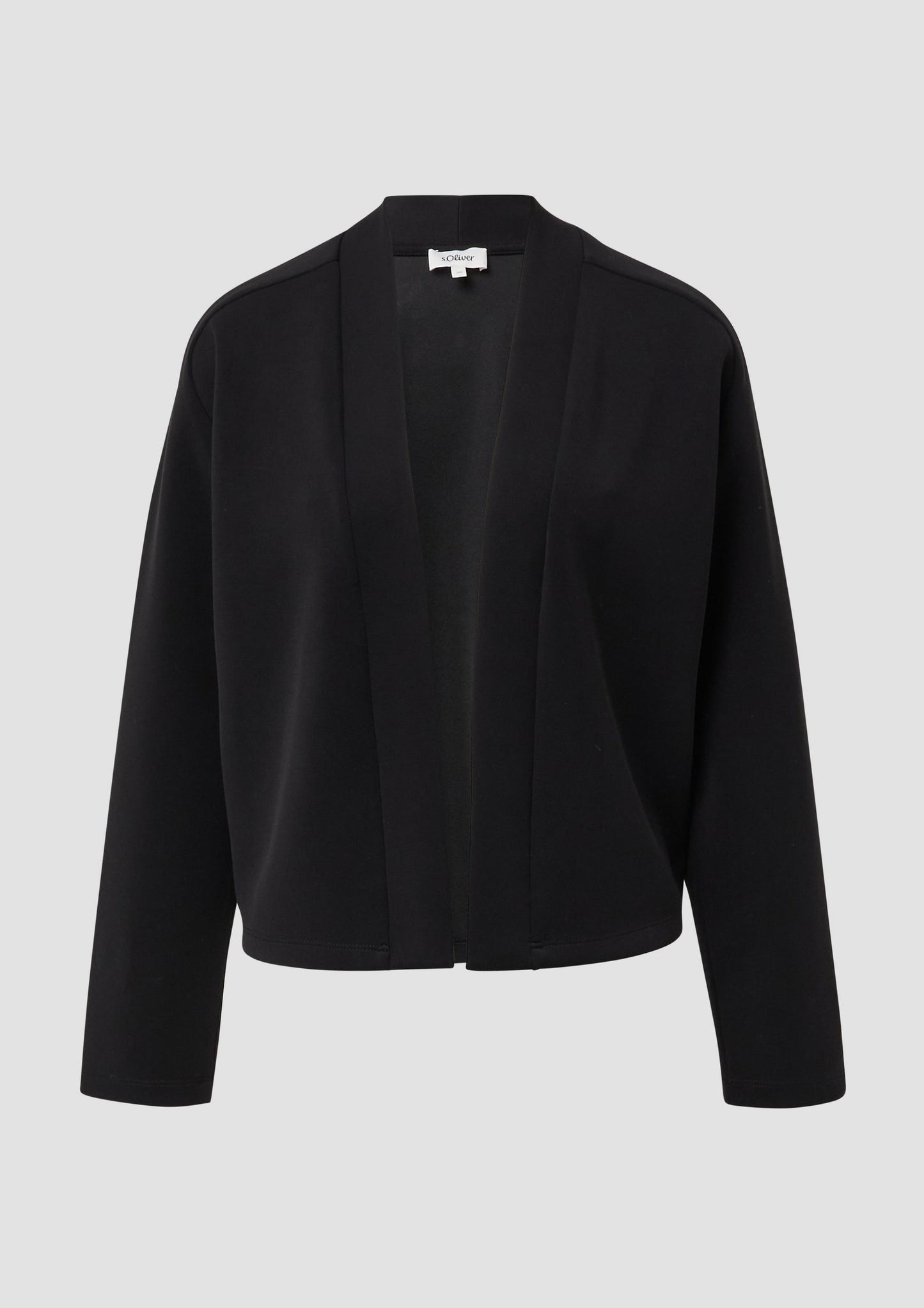 s.Oliver - Scuba-Jacke im Relaxed Fit - Farbe: Schwarz