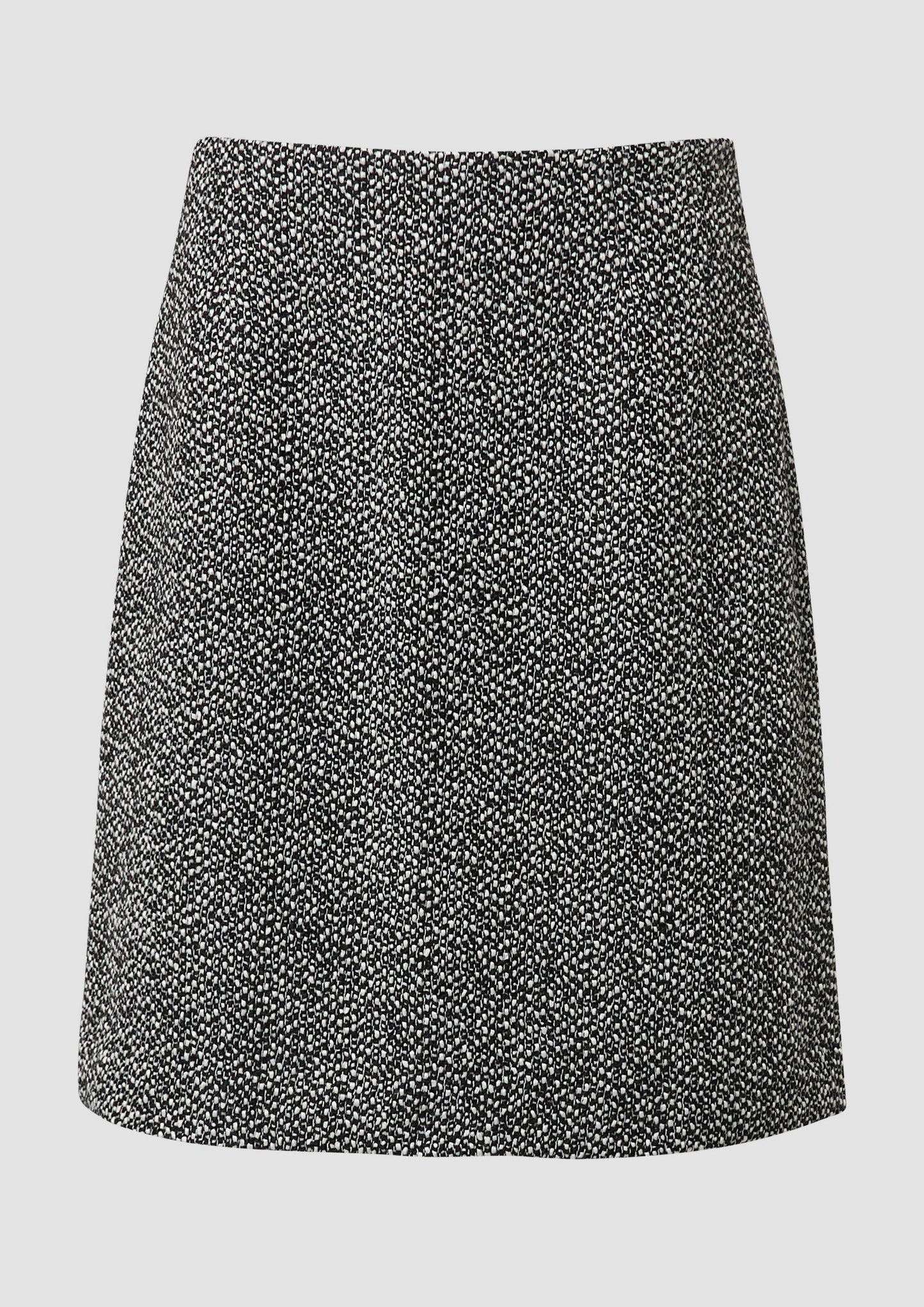 s.Oliver - Kurzer Bouclé-Rock mit leichter Fütterung - Farbe: Schwarz