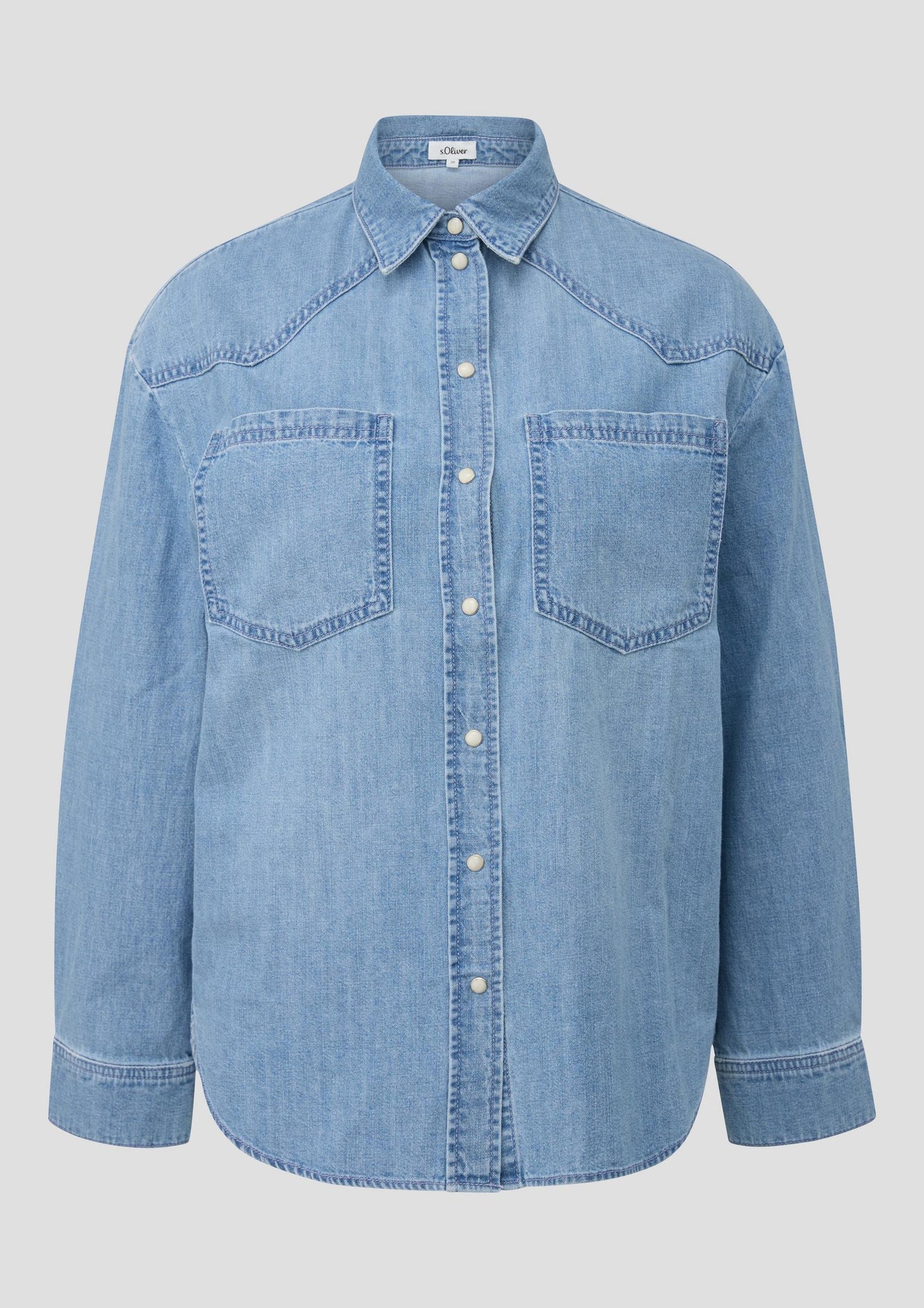 s.Oliver - Denimshirt - Farbe: Hellblau