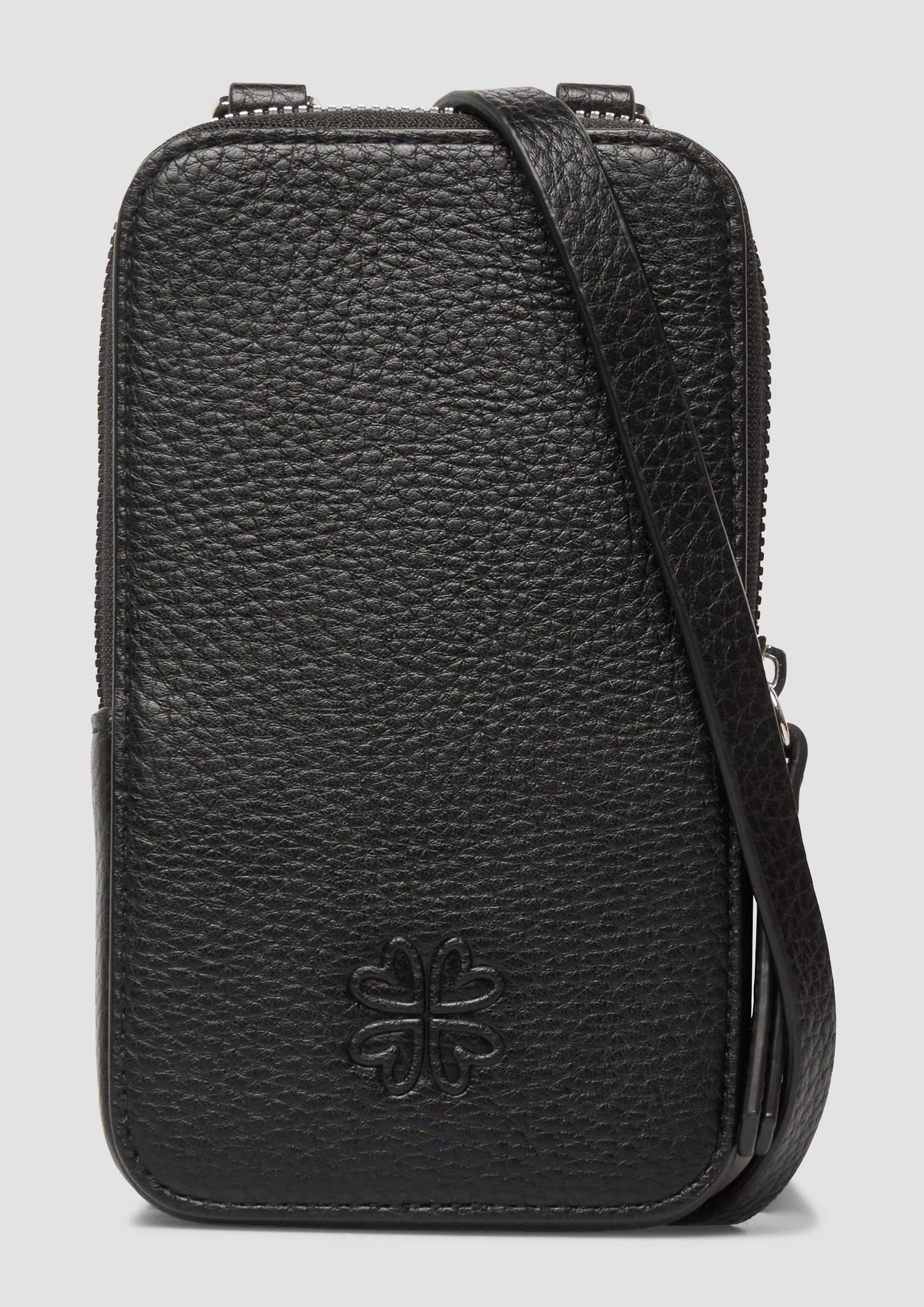 s.Oliver - Handytasche in Leder-Optik mit abnehmbarem Schultergurt - Farbe: Schwarz