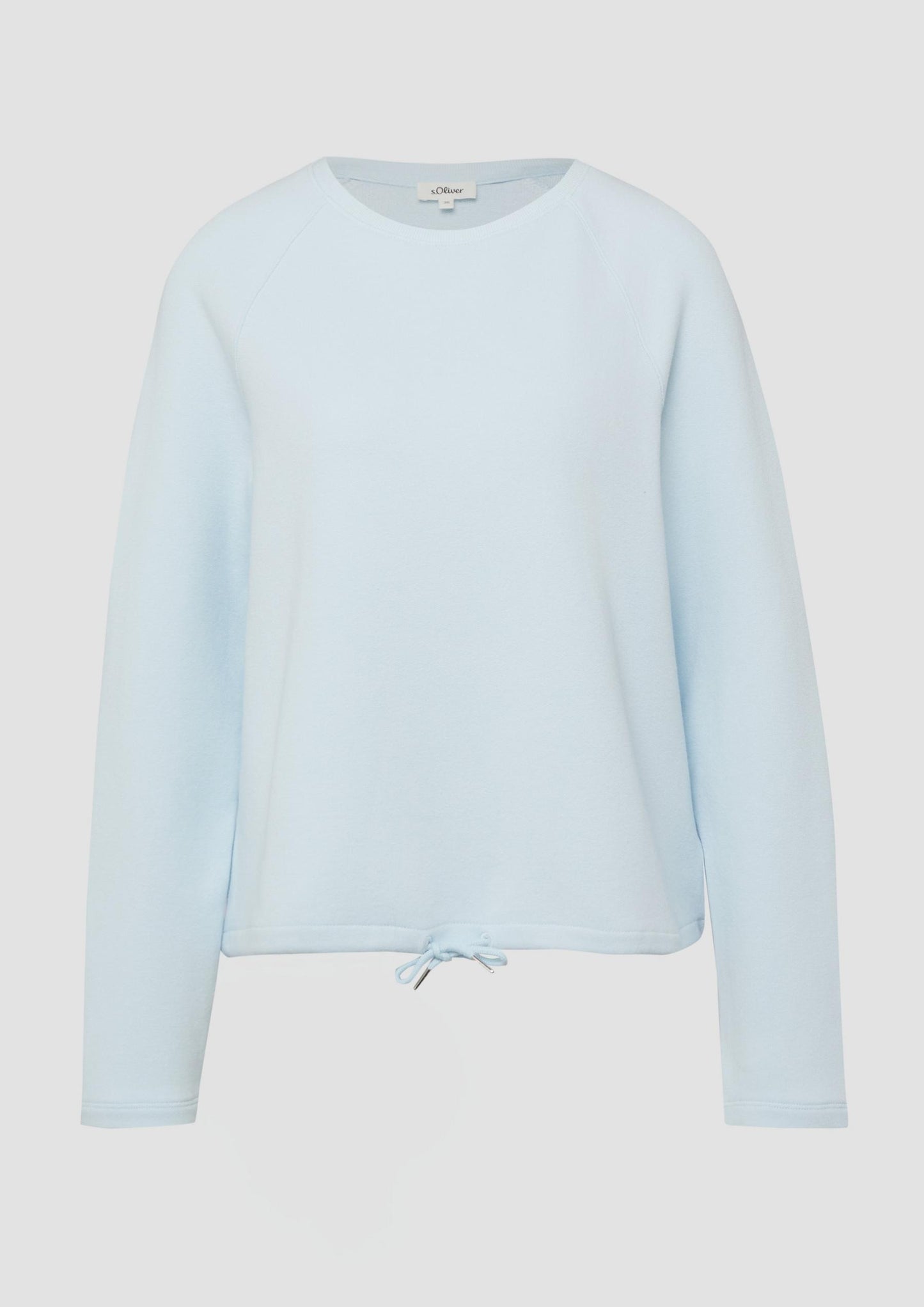 s.Oliver - Sweatshirt im Relaxed Fit mit Rückenprint - Farbe: Arktisblau