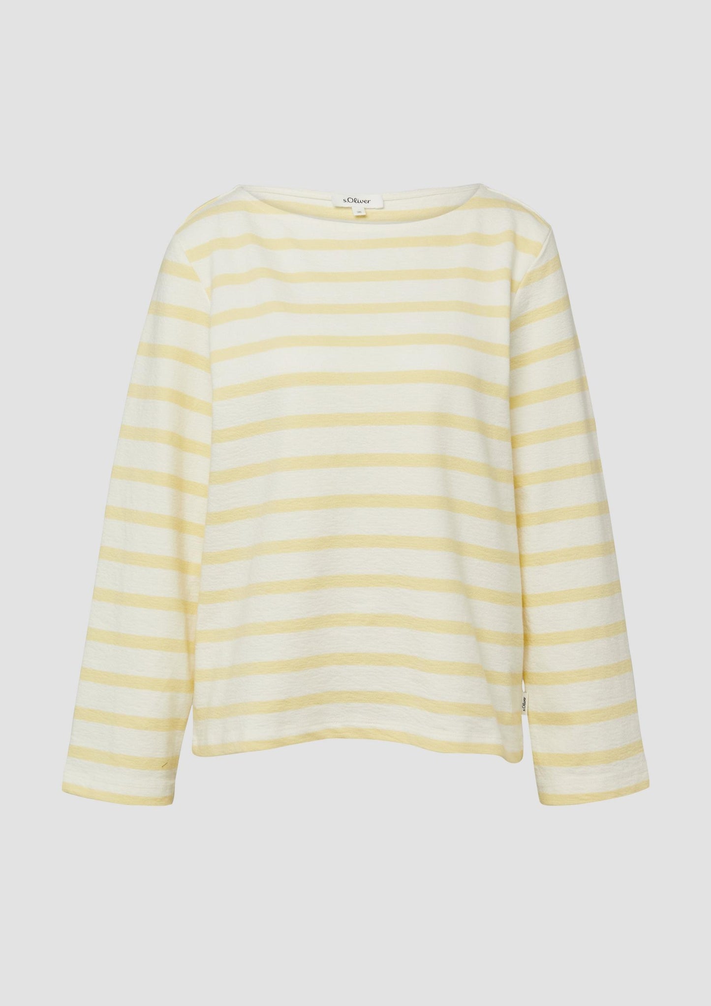 s.Oliver - Leichtes Sweatshirt im Regular Fit - Farbe: Honiggelb