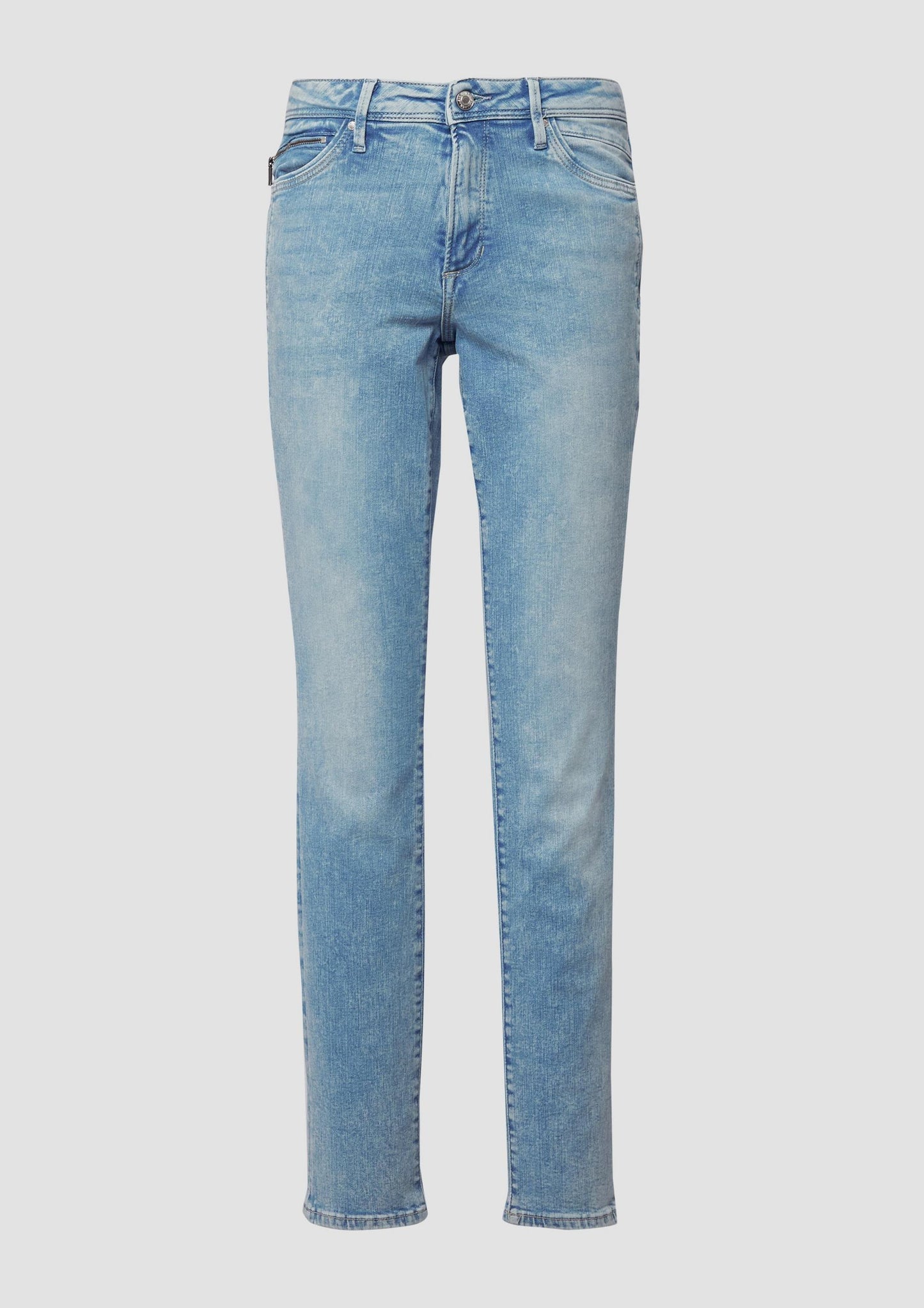 s.Oliver - Jeans Betsy / Slim Fit / Mid Rise / Slim Leg - Farbe: Blau
