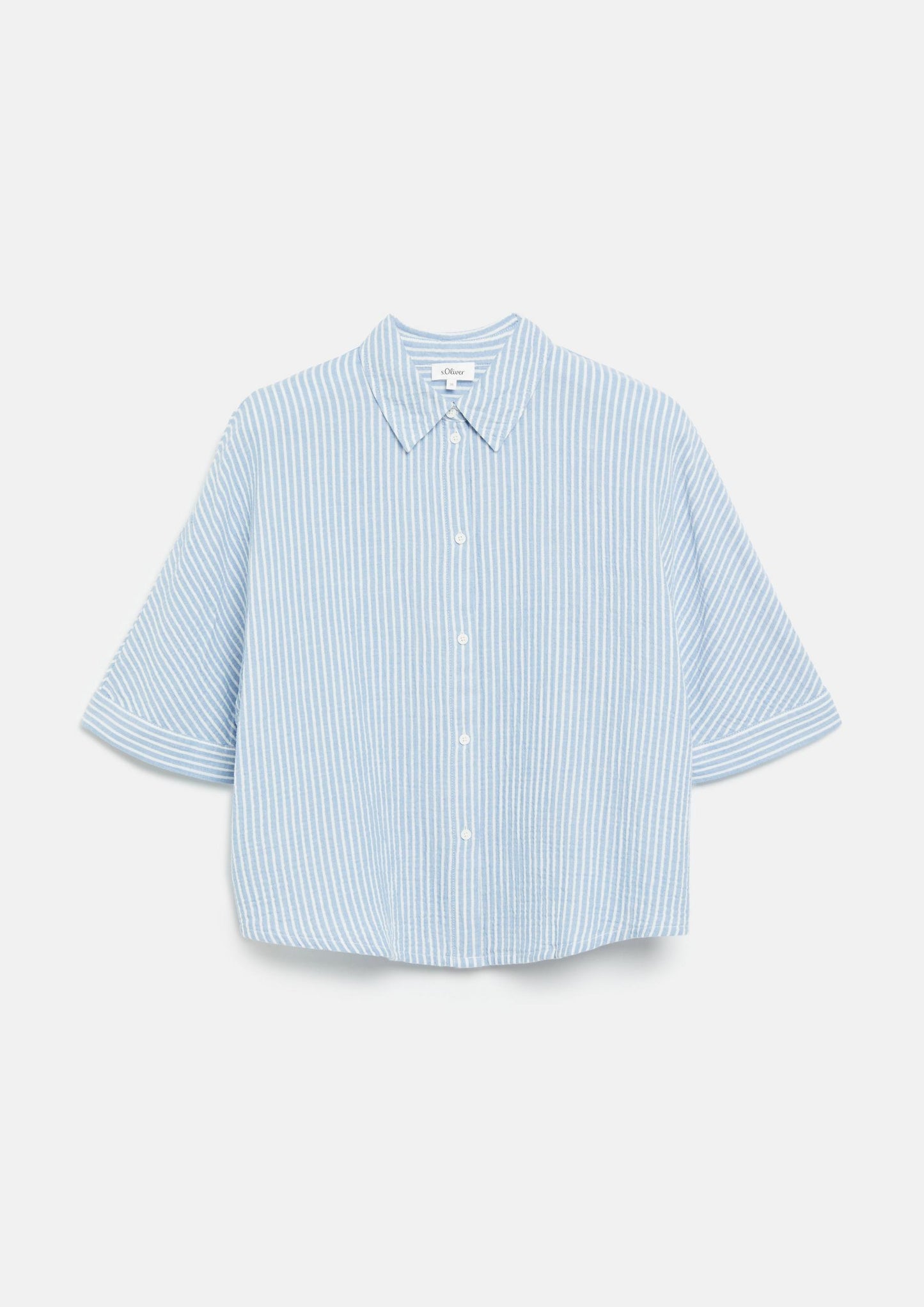 s.Oliver - Musselinbluse mit FledermausÀrmeln - Farbe: Hellblau