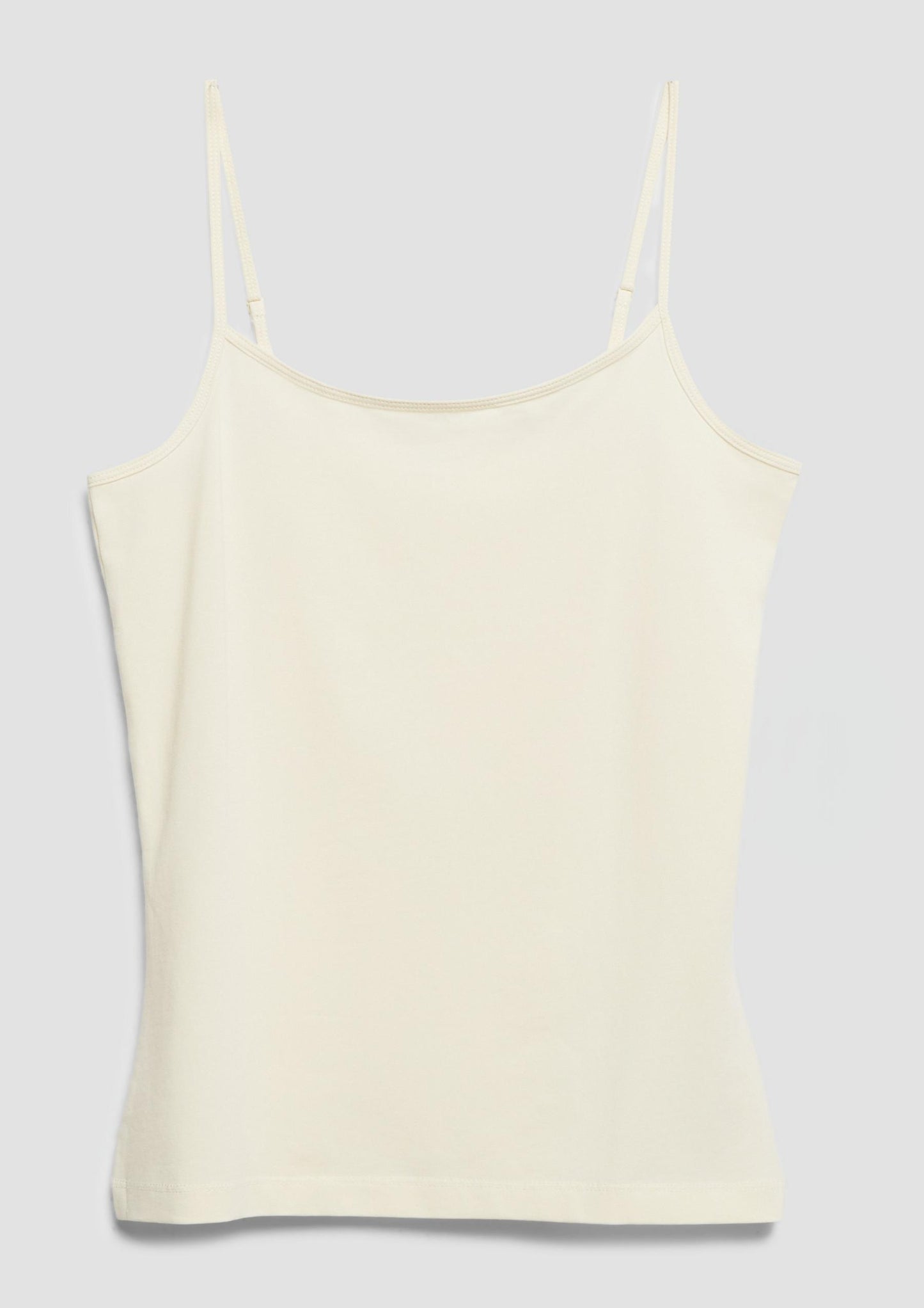 s.Oliver - Jersey-Top mit Spaghettiträgern im Slim Fit - Farbe: Helles Beige