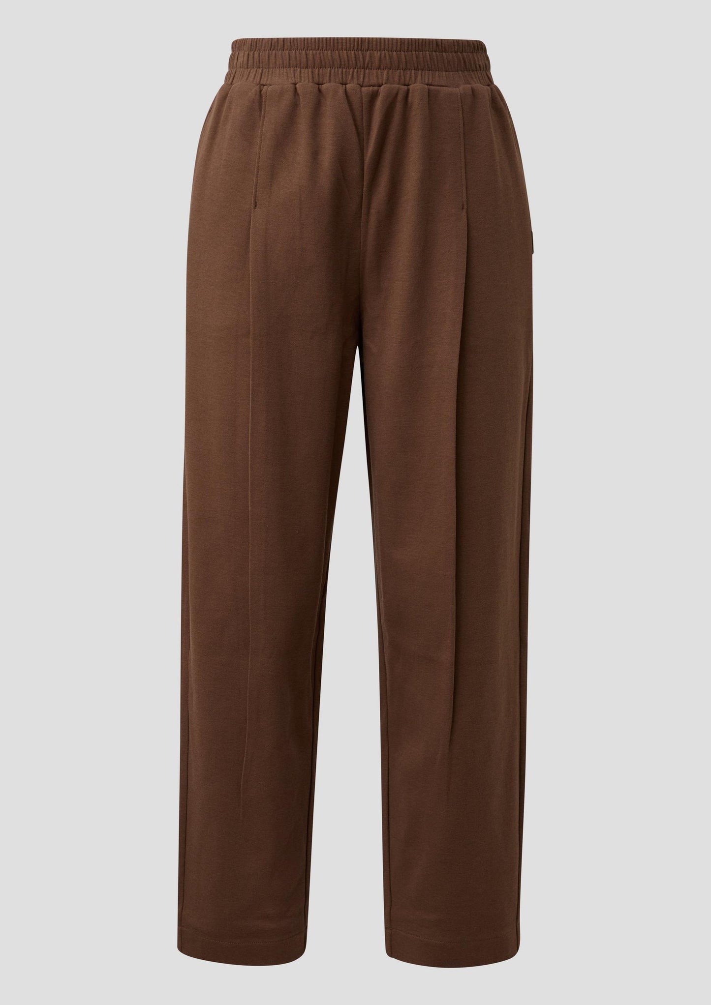 QS - Jogstyle-Hose aus Interlockjersey - Farbe: Braun