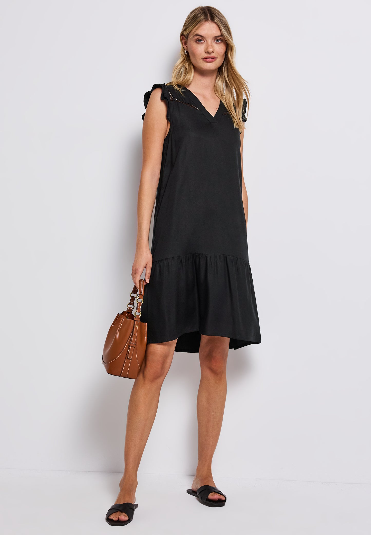 Street One Ãrmelloses Tunika-Kleid - Farbe: Black