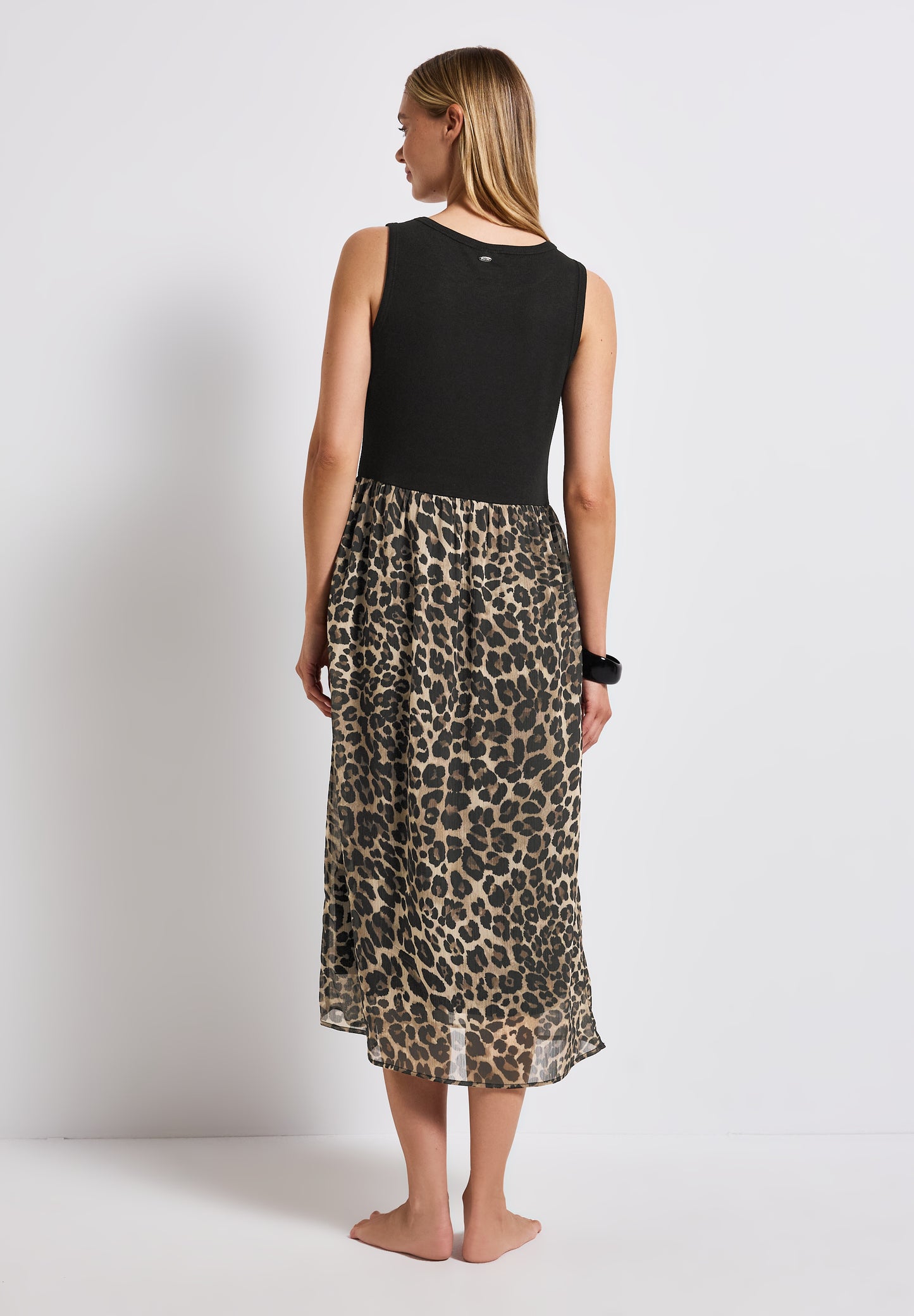 Street One Materialmix Kleid - Farbe: Black