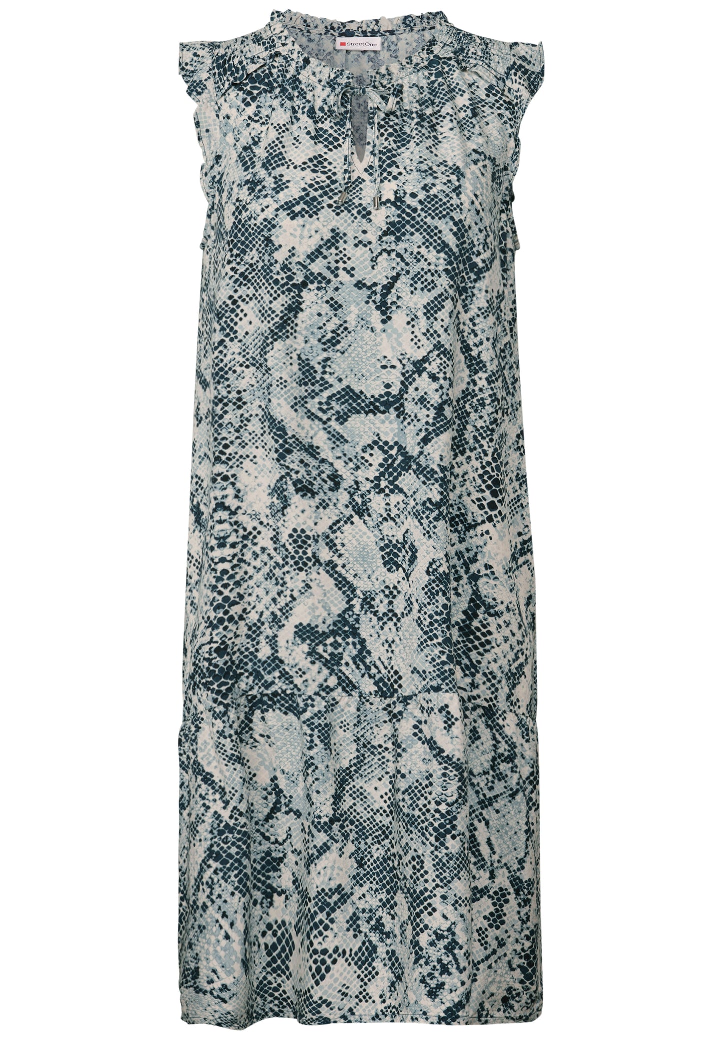 Street One Gemustertes Tunika-Kleid - Farbe: arona blue