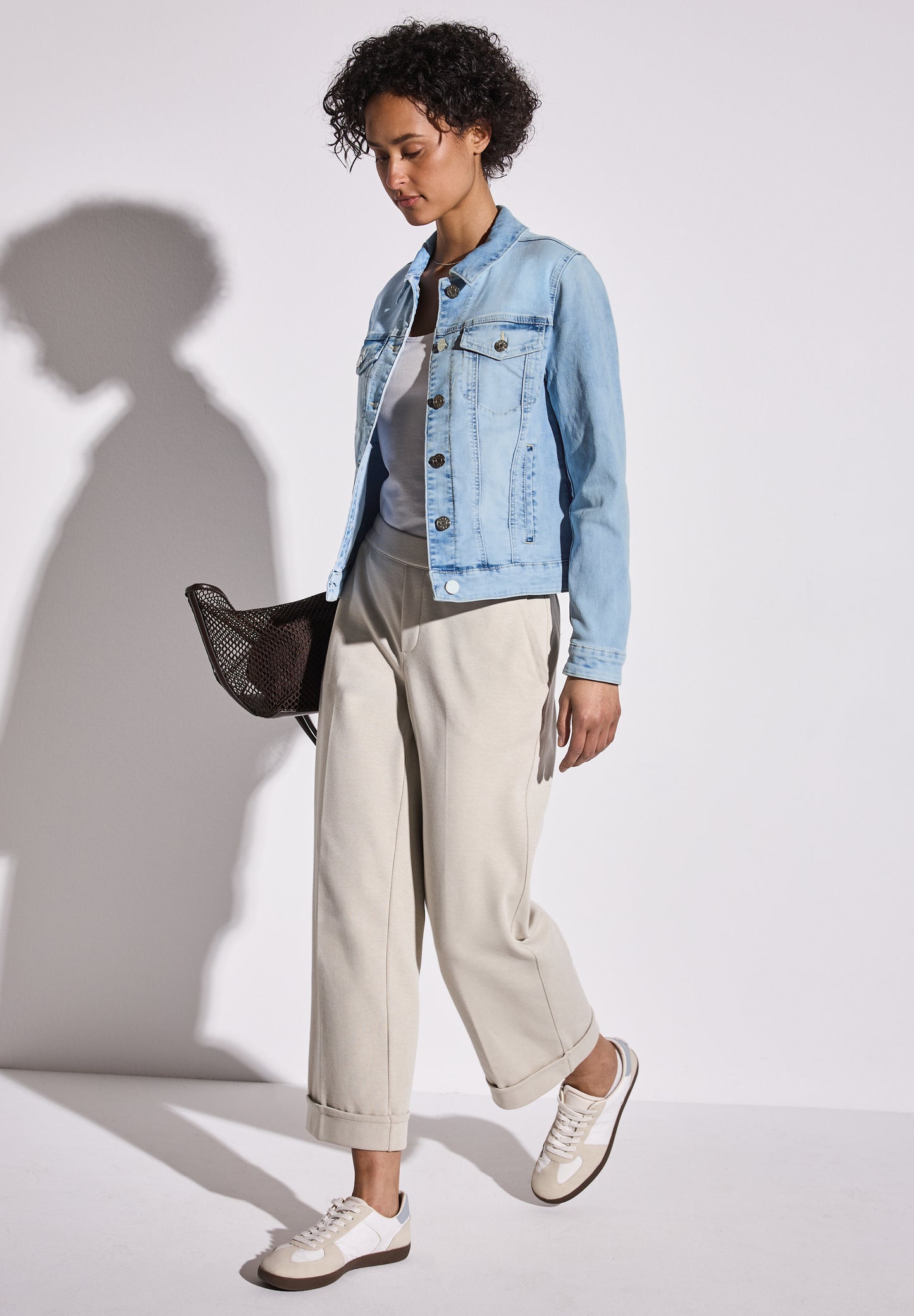 Street One Jeansjacke - Farbe: Ultra bleached wash