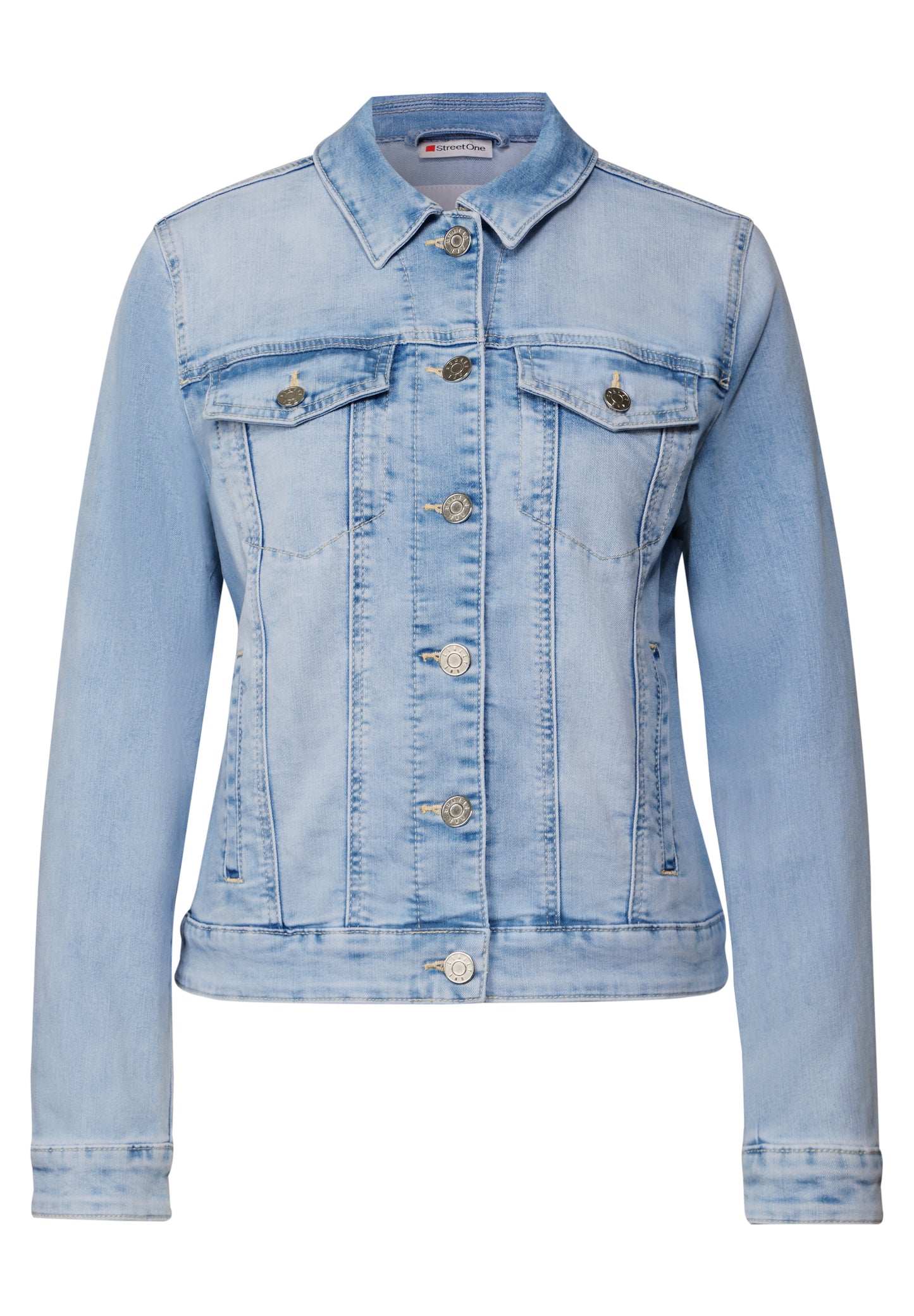 Street One Jeansjacke - Farbe: Ultra bleached wash