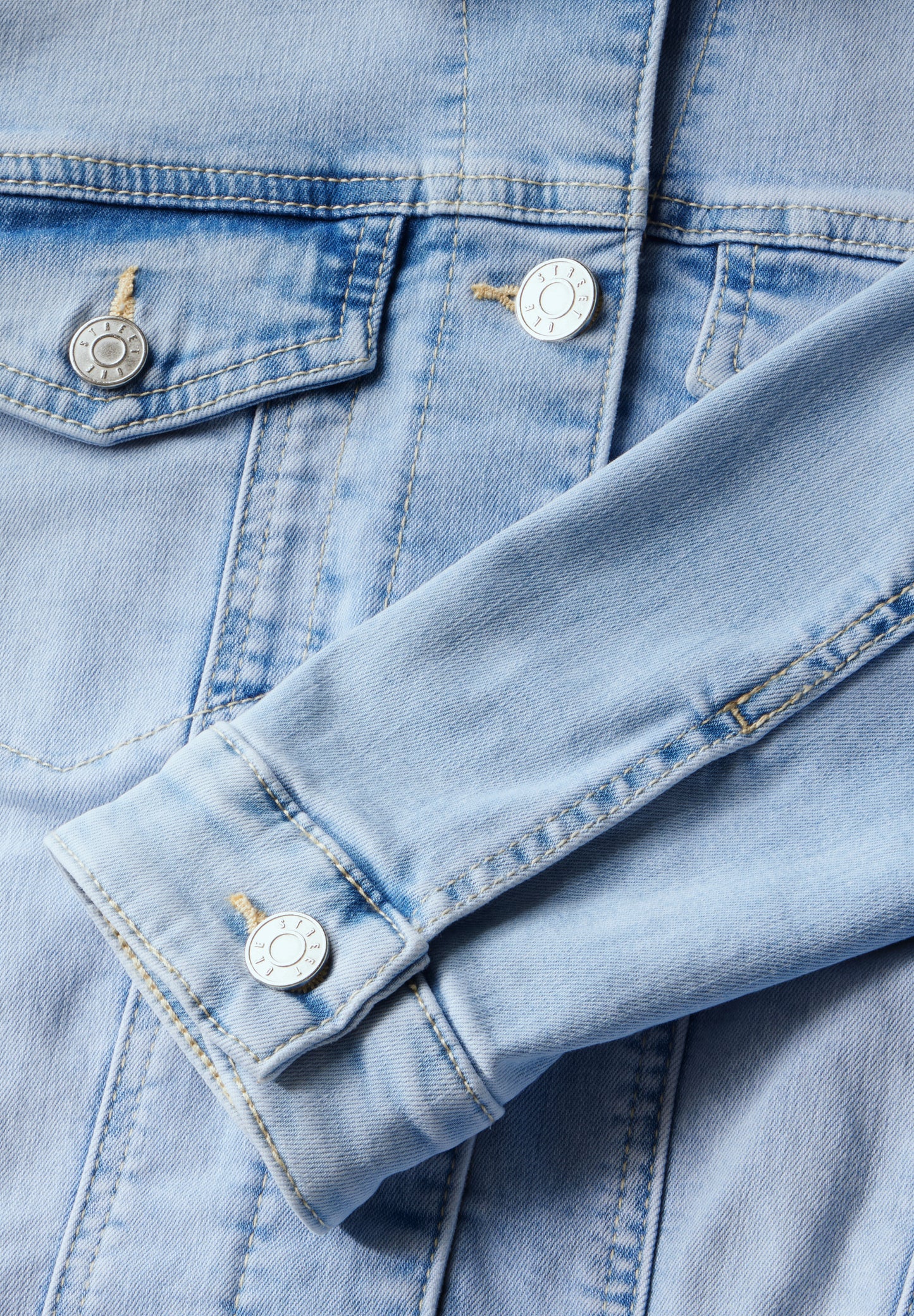 Street One Jeansjacke - Farbe: Ultra bleached wash