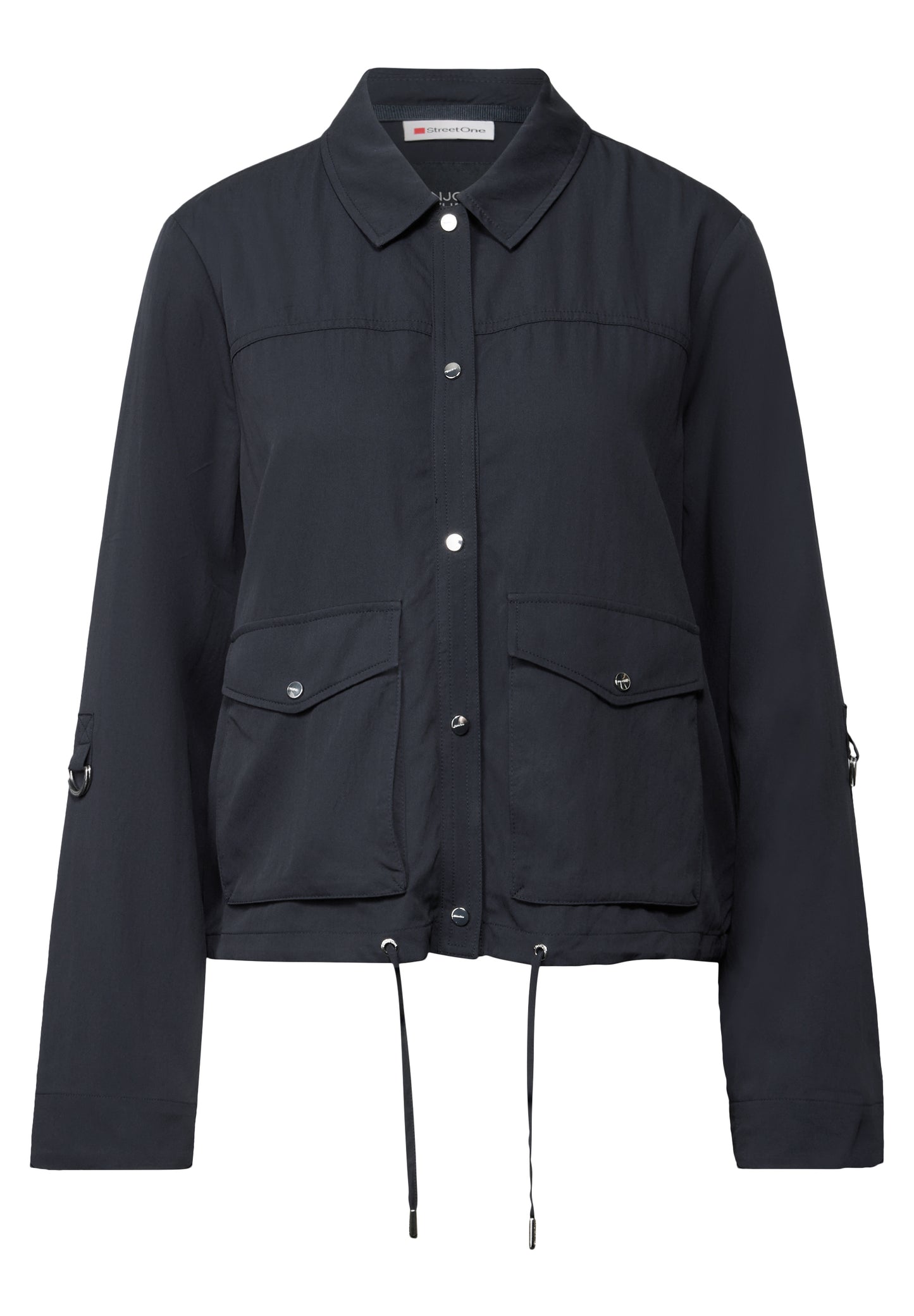 Street One Leichte Strukturjacke - Farbe: deepwater blue