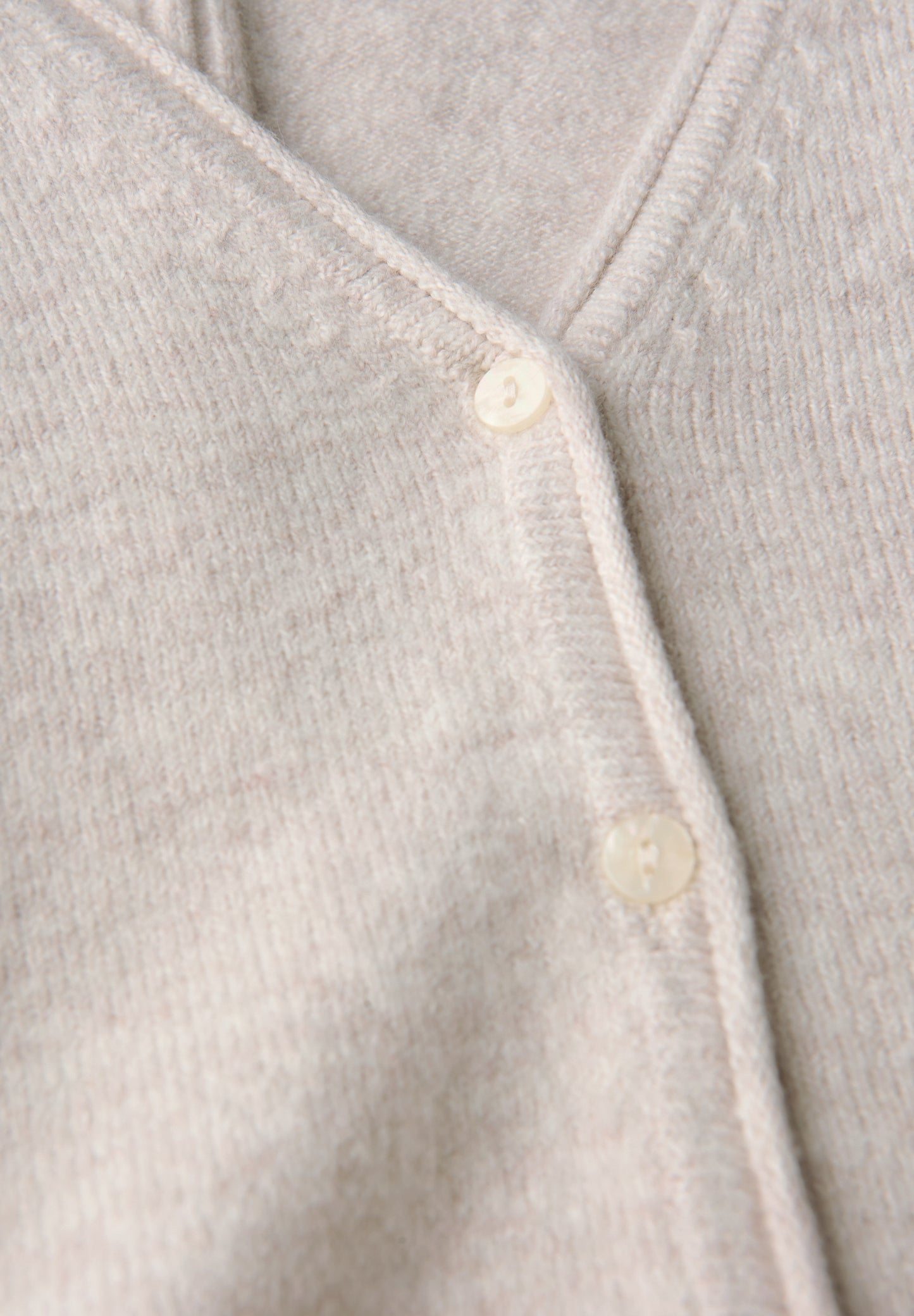 Street One Kurzer Cardigan - Farbe: tusk cream mel.
