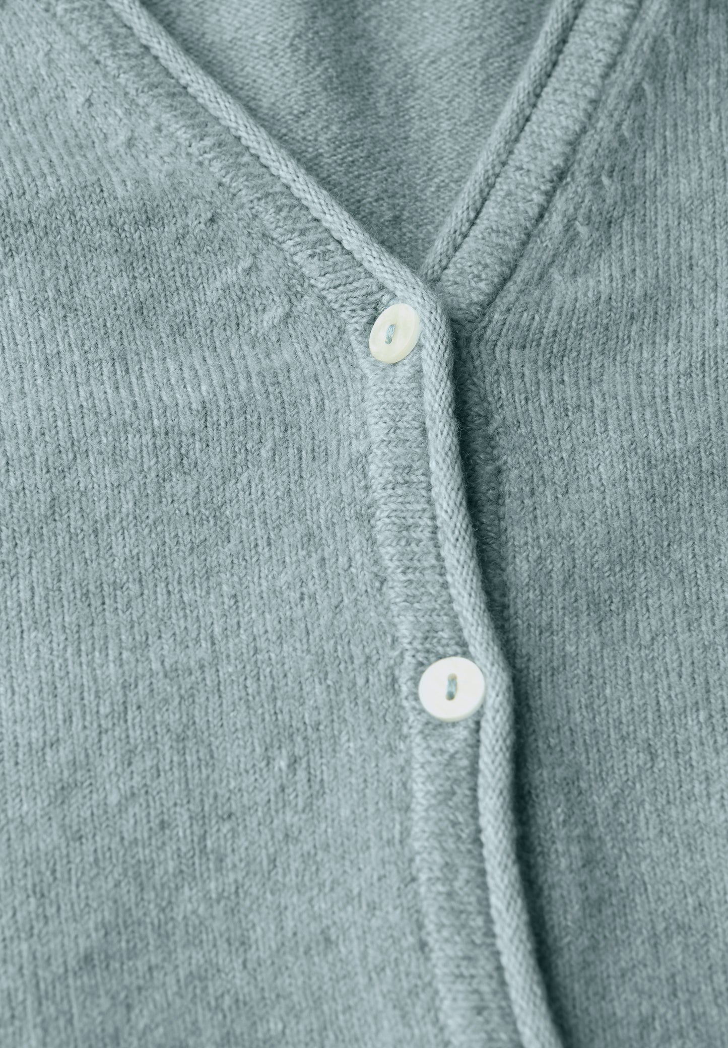 Street One Kurzer Cardigan - Farbe: nile blue mel.