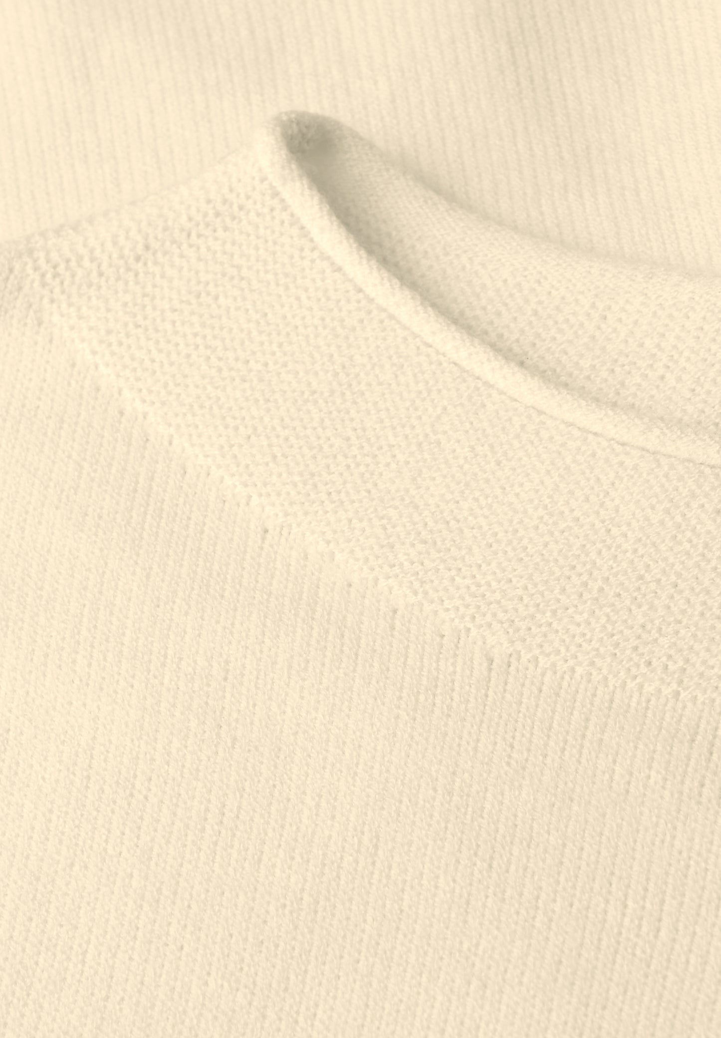 Street One Pullover mit Rollkante - Farbe: soft beige