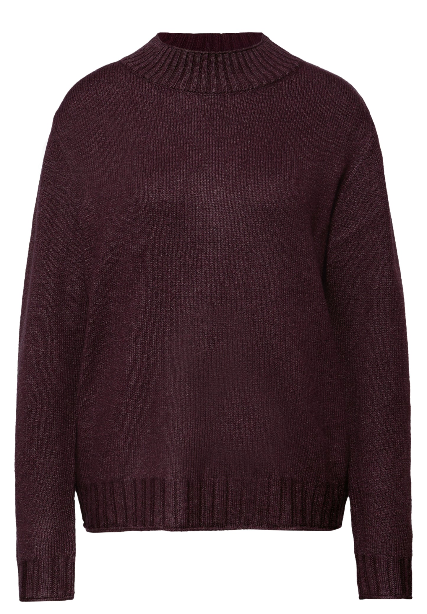 Street One Basic Turtleneck Pullover - Farbe: jazz berry