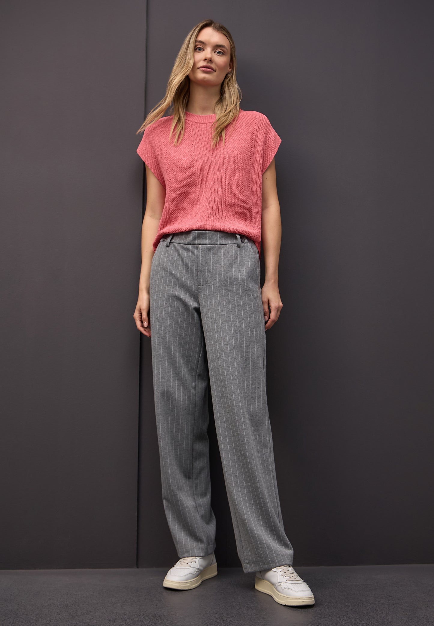 Street One - Pullunder / Pullover - Farbe: striking coral