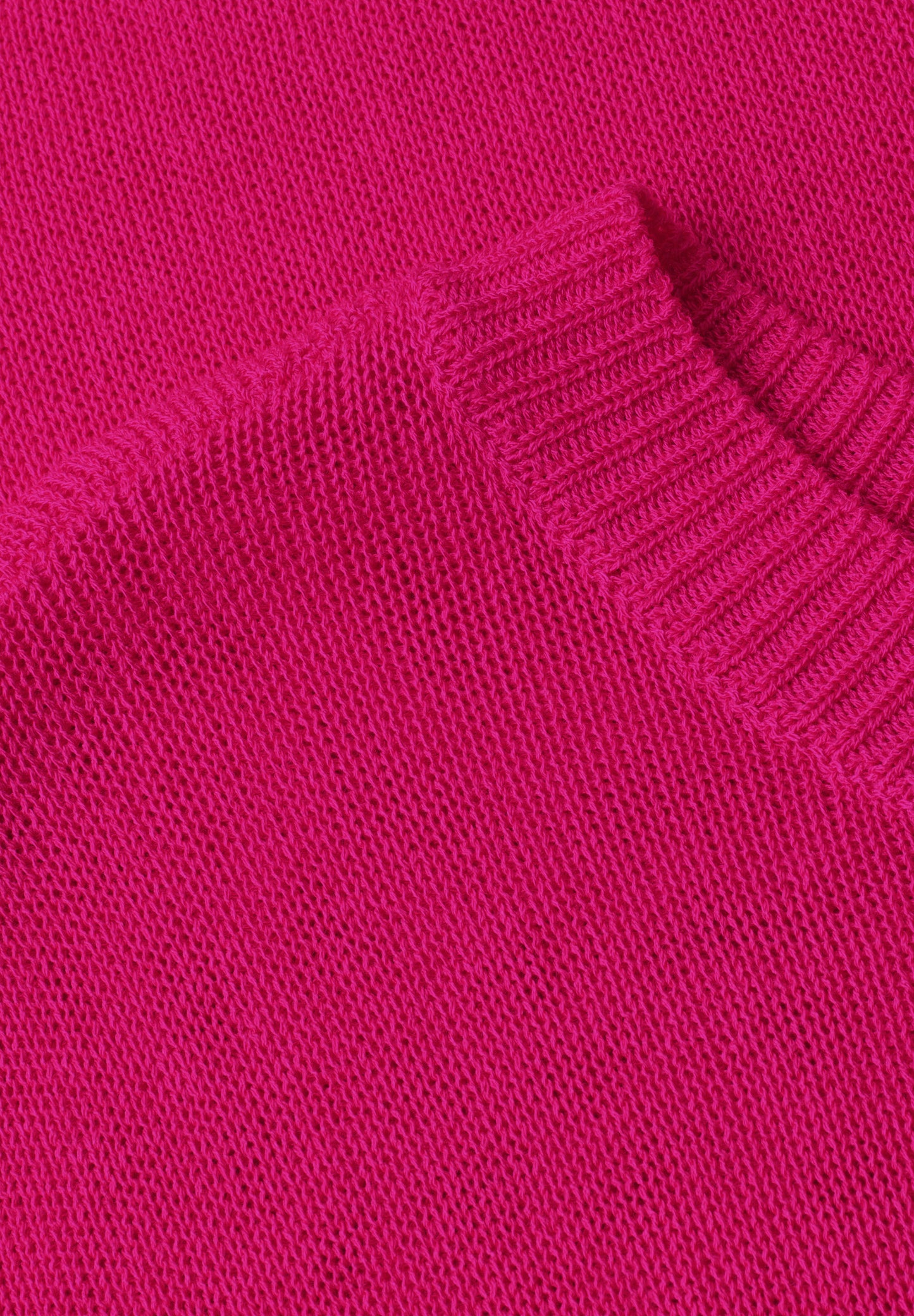 Street One - Pullover mit U-Boot-Ausschnitt - Farbe: magenta dream