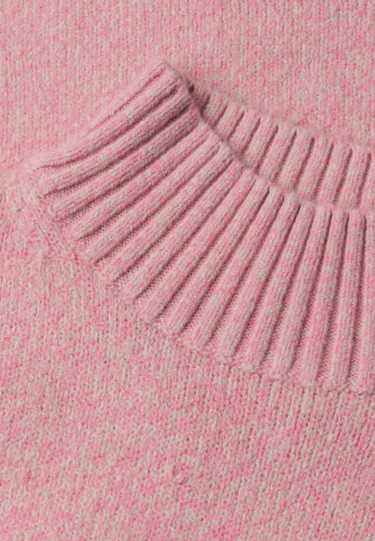 Street One - Pullover mit Turtle Neck - Farbe: warm blush mel.