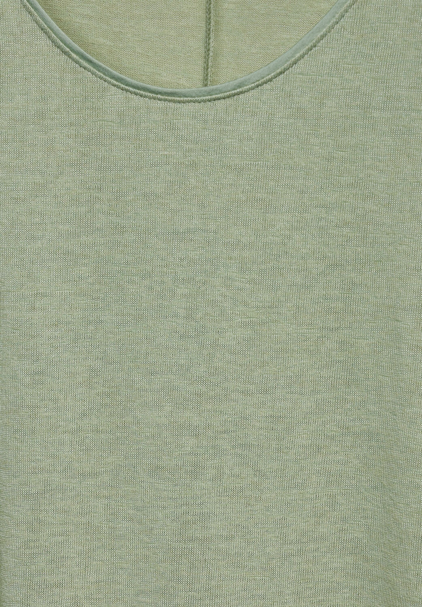 Street One - Materialmix T-Shirt - grün