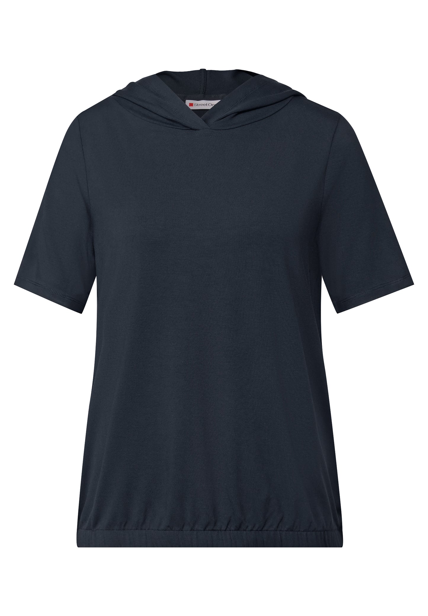 Street One T-Shirt mit Kapuze - Farbe: deepwater blue