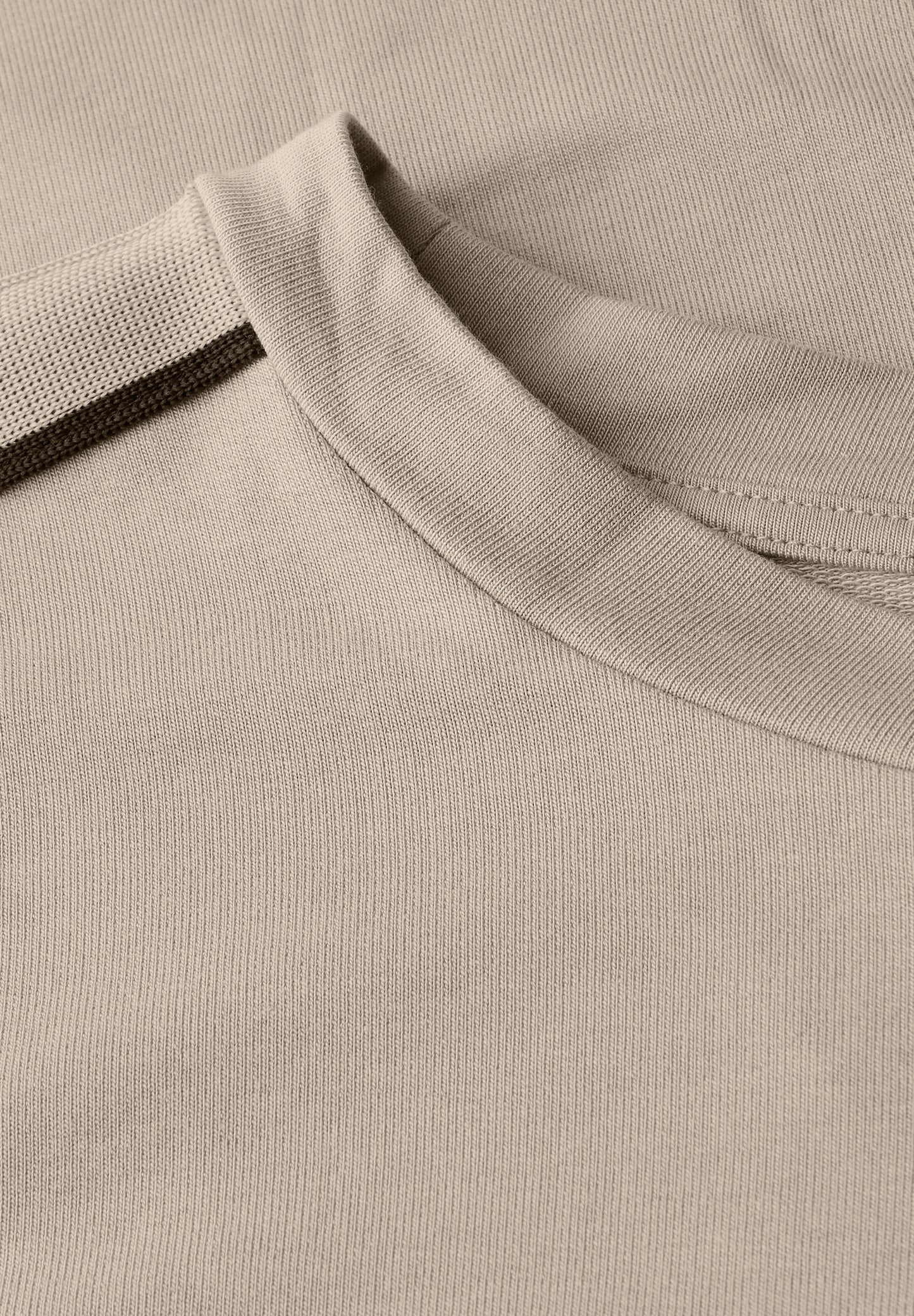 Street One Shirt mit Galonstreifen - Farbe: morning beige