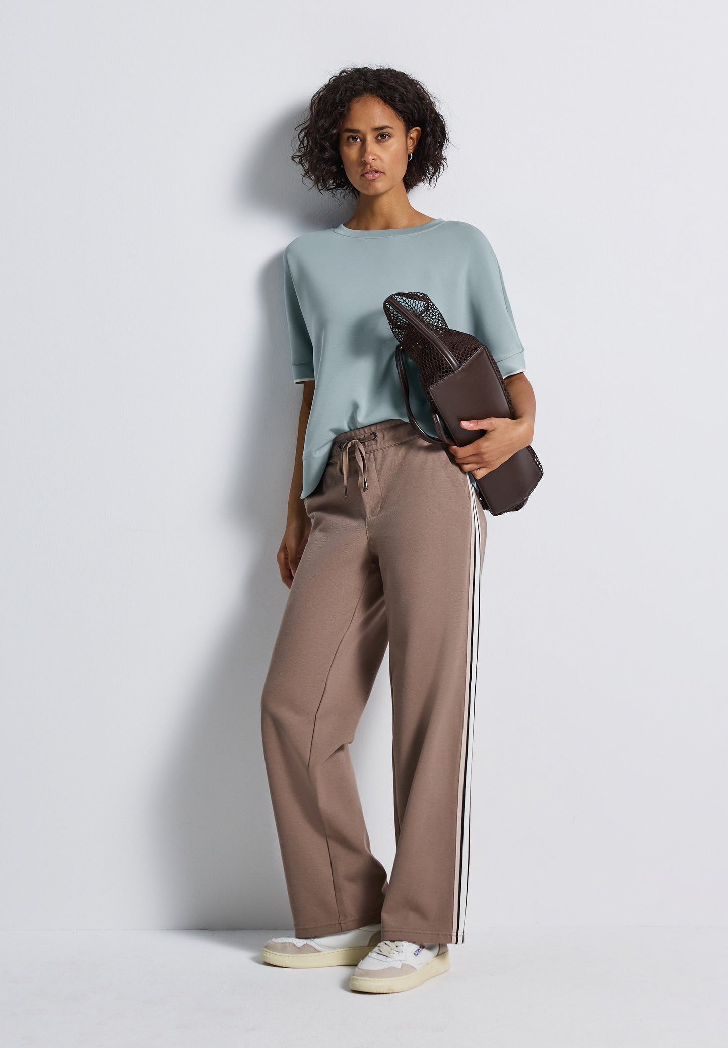 Street One Silk-Look Shirt - Farbe: arona blue