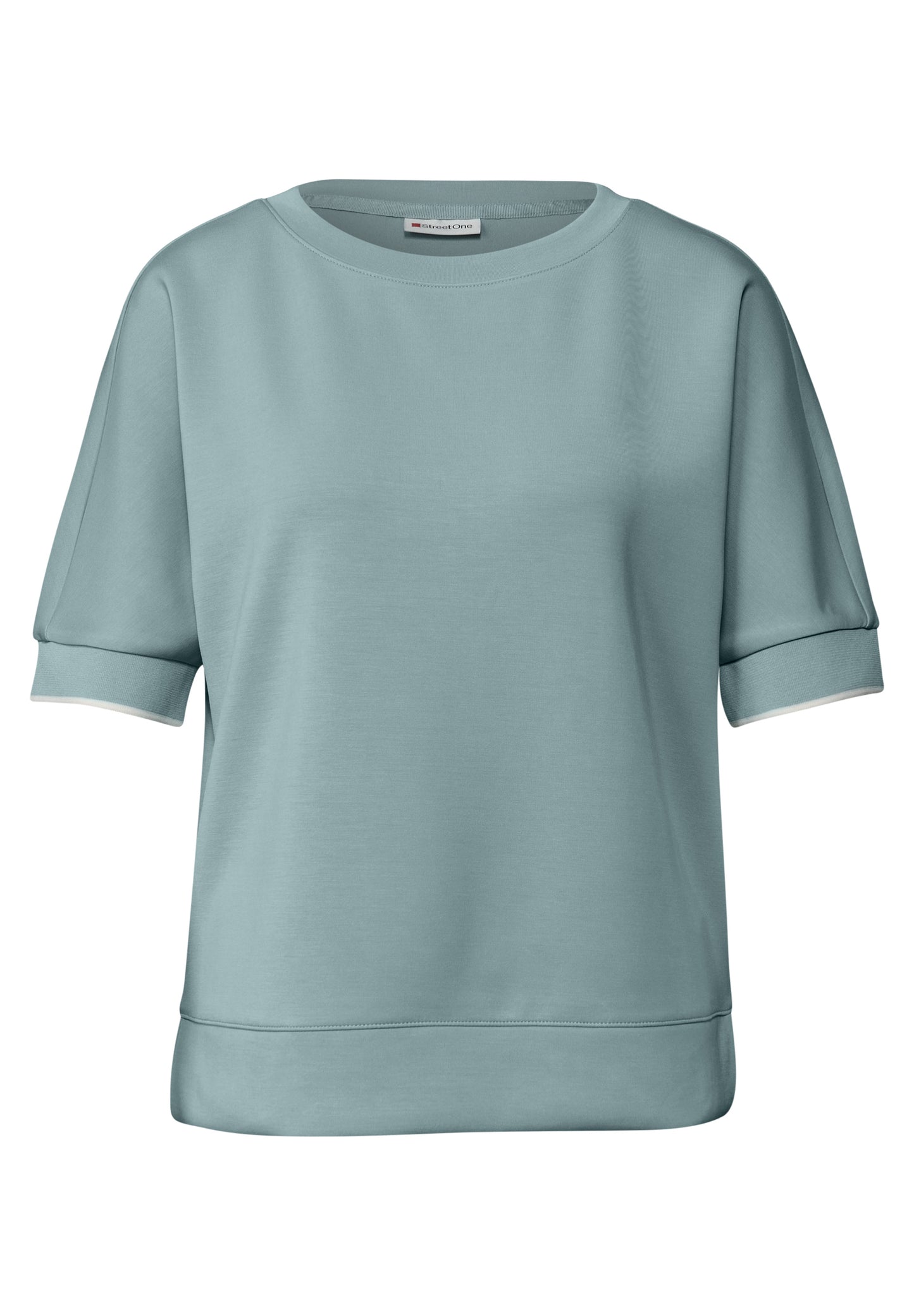 Street One Silk-Look Shirt - Farbe: arona blue