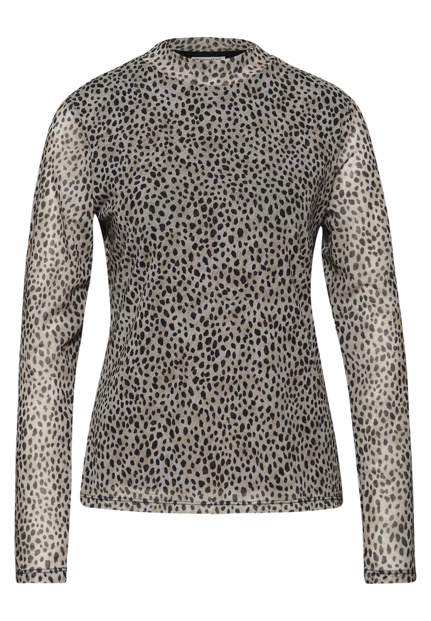 Street One Leo Mesh-Shirt - Farbe: sanded beige
