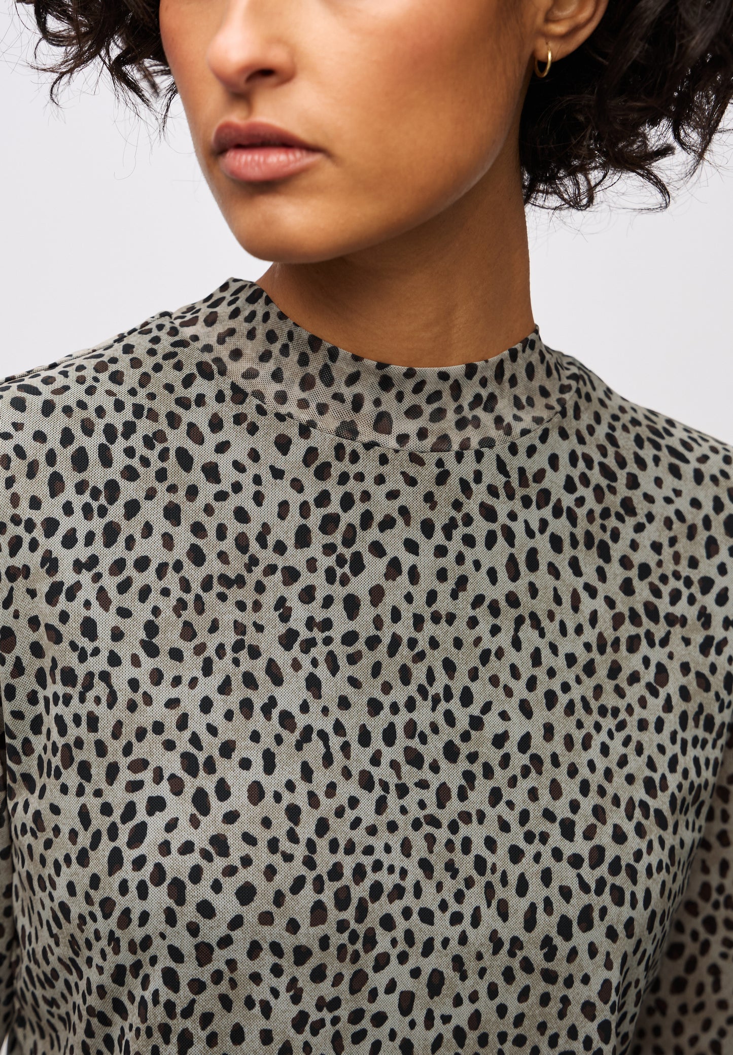 Street One Leo Mesh-Shirt - Farbe: sanded beige