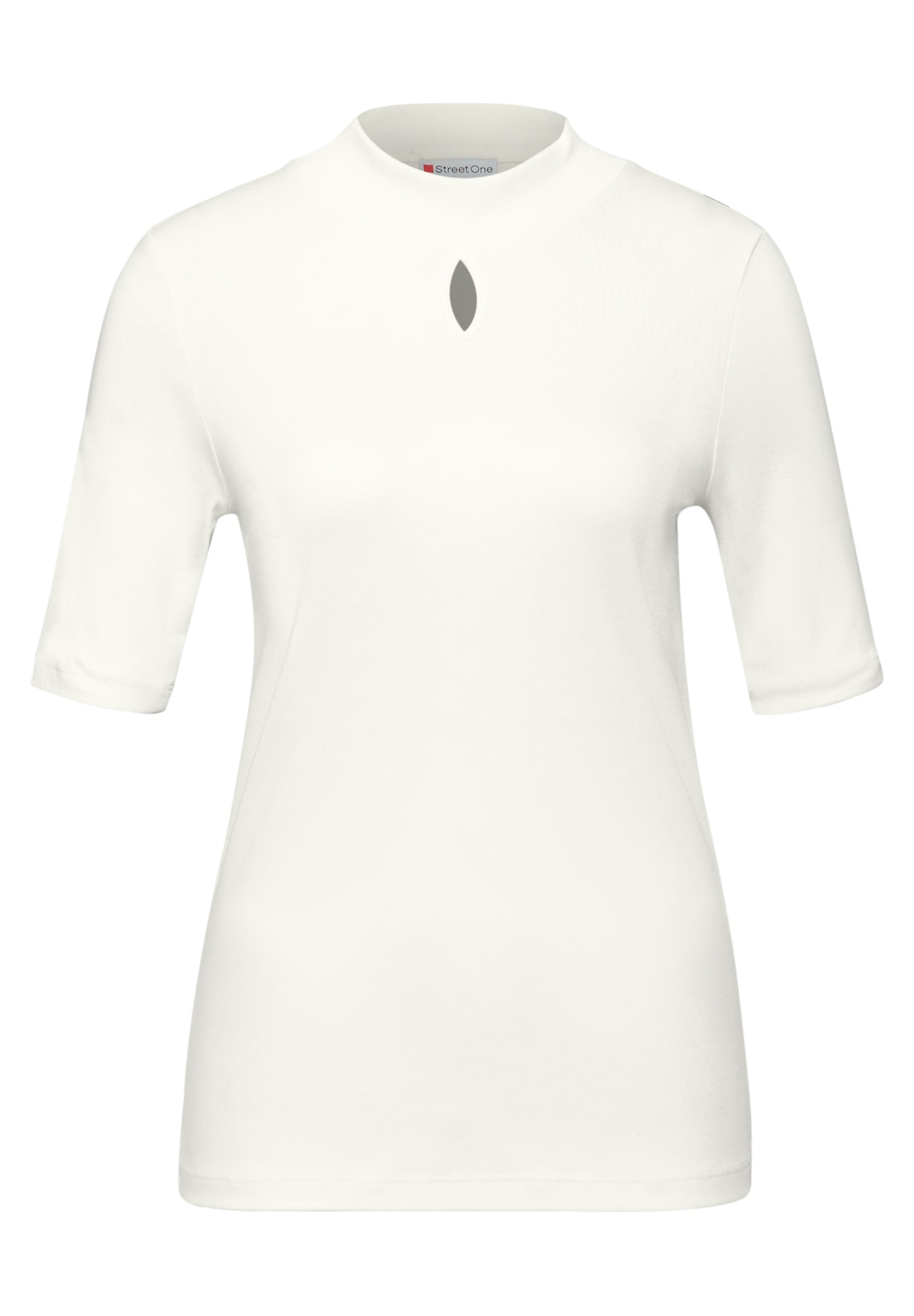 Street One Shirt mit Cut-Out Detail - Farbe: off white
