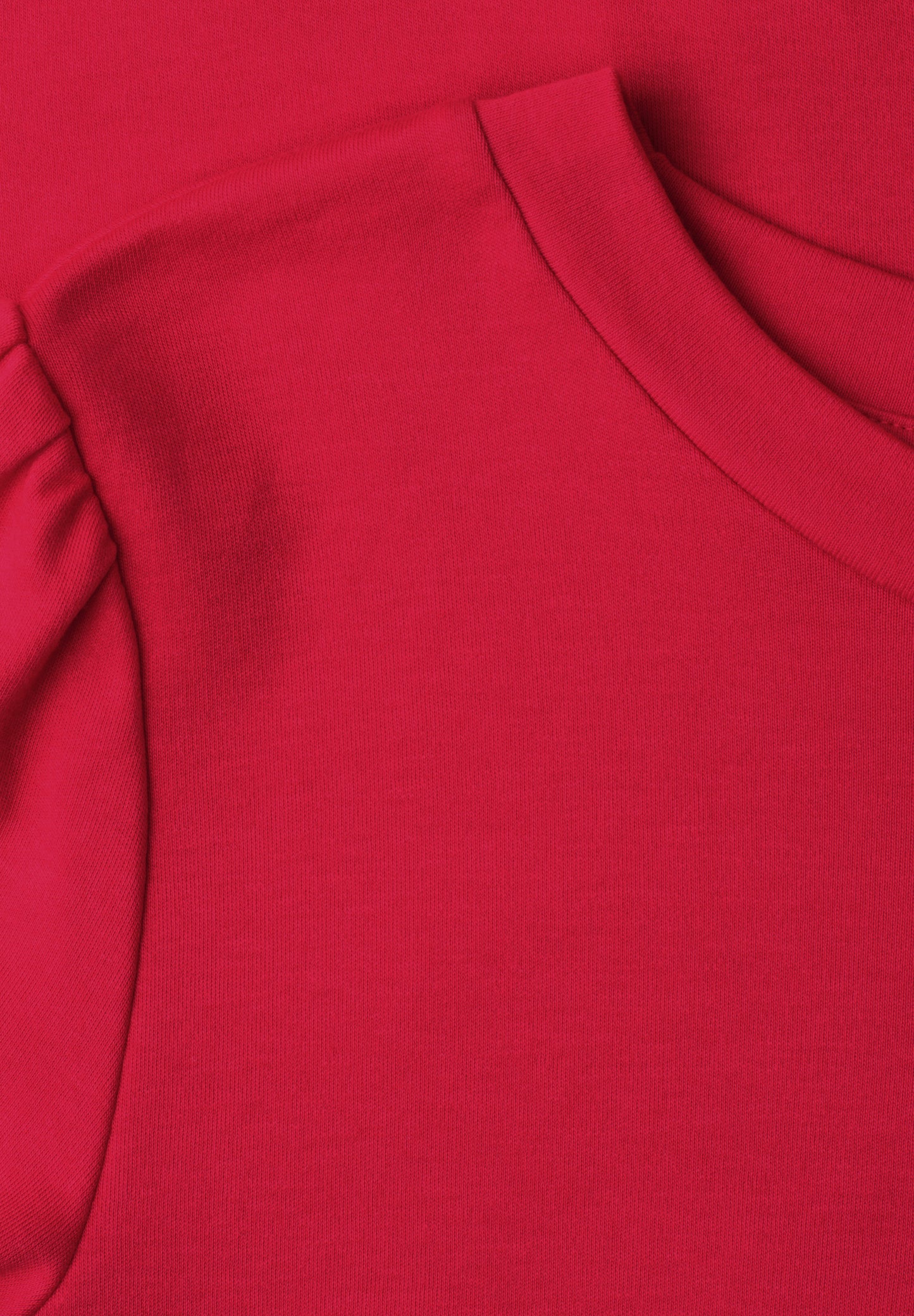 Street One - T-Shirt mit gerafftem Ãrmel - Farbe: salsa red