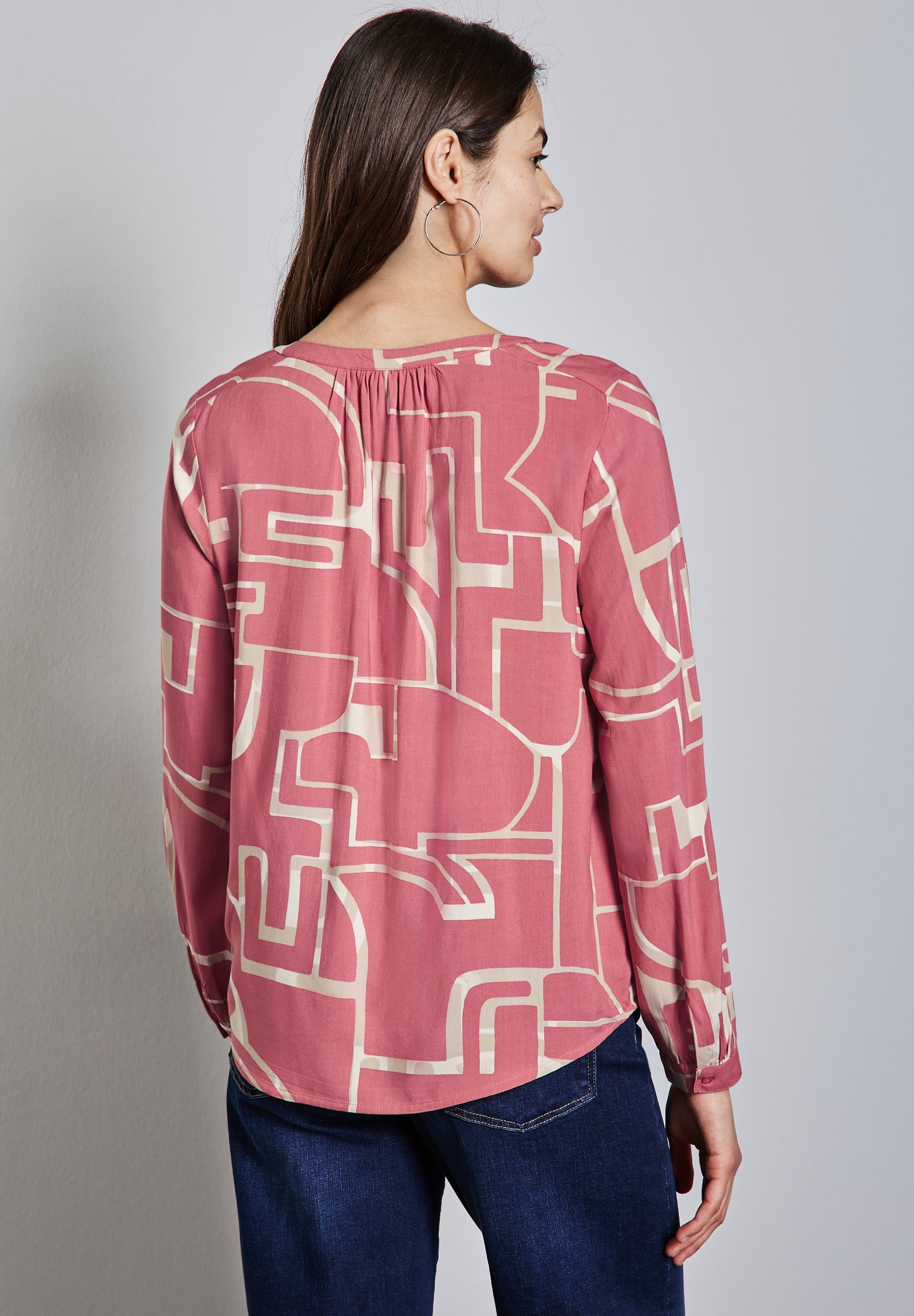 Street One Tunika Bluse - Farbe: sugar coral
