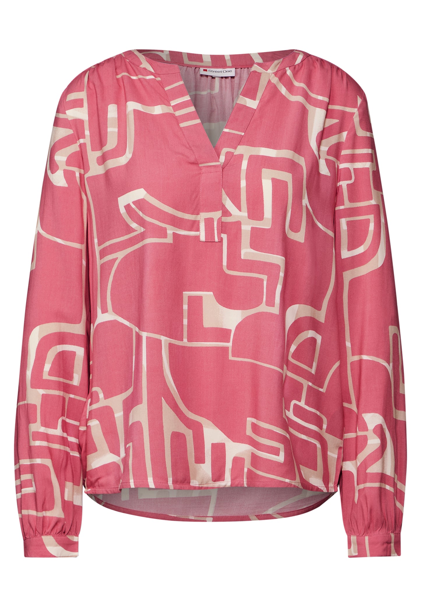 Street One Tunika Bluse - Farbe: sugar coral