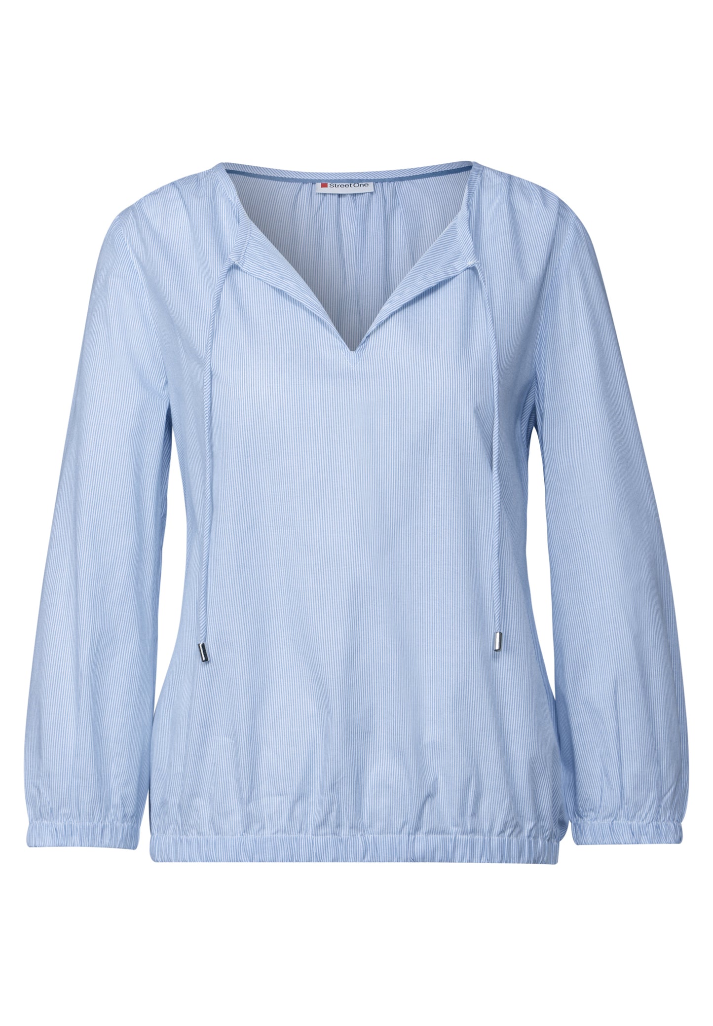 Street One Gestreifte Bluse - Farbe: smoked blue