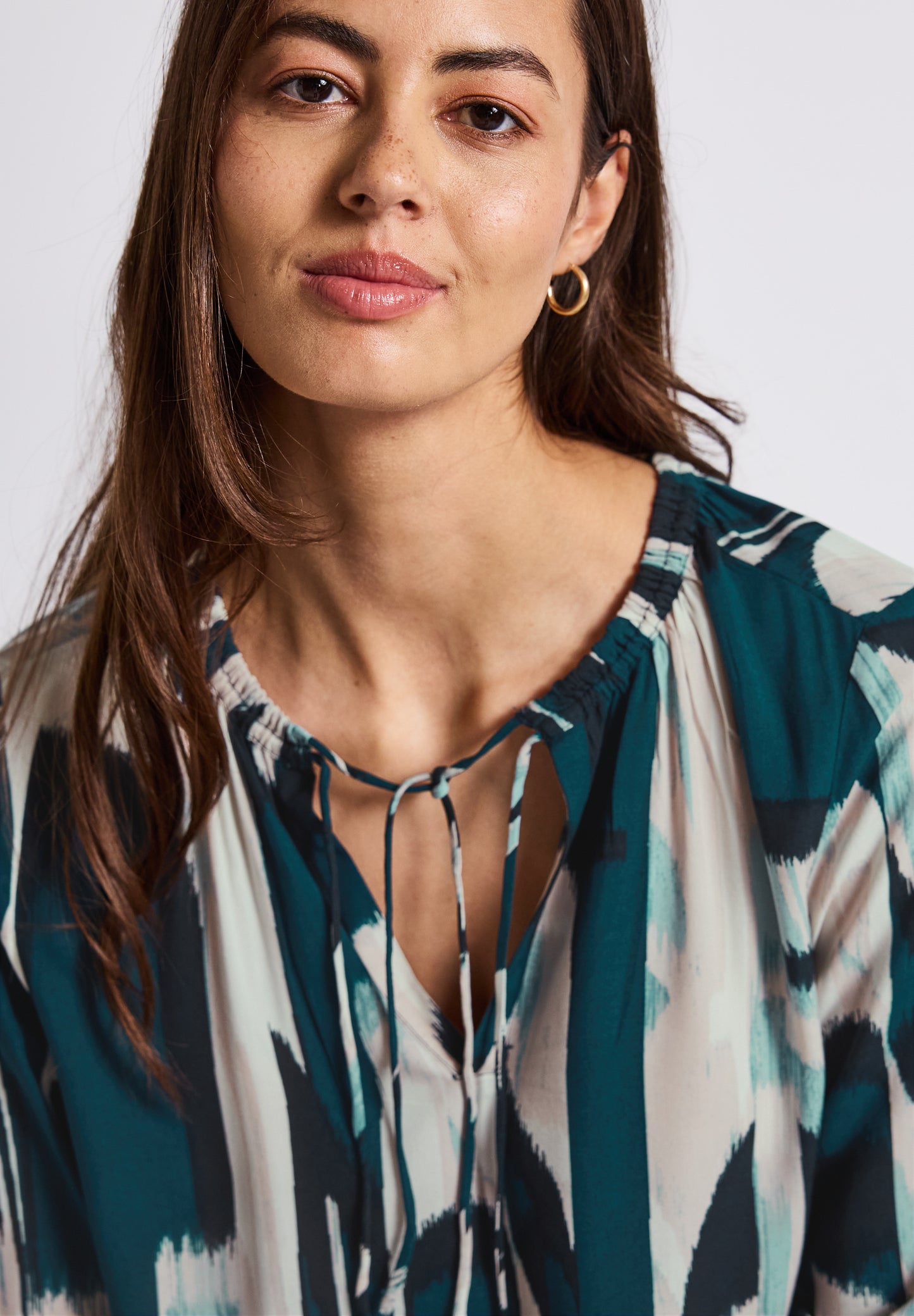 Street One Tunika mit Tape-Details - Farbe: tide blue
