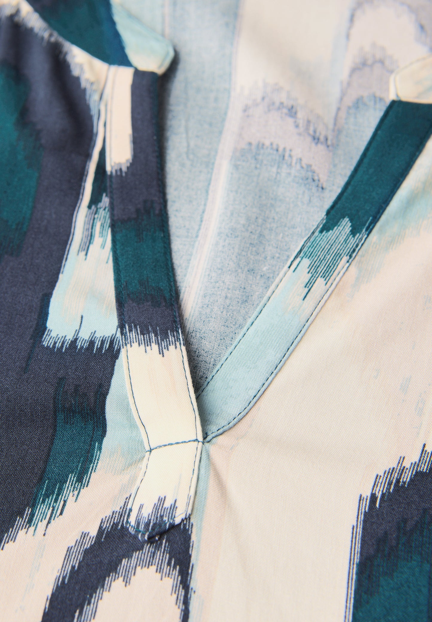 Street One Gemustertes Blusenshirt - Farbe: tide blue