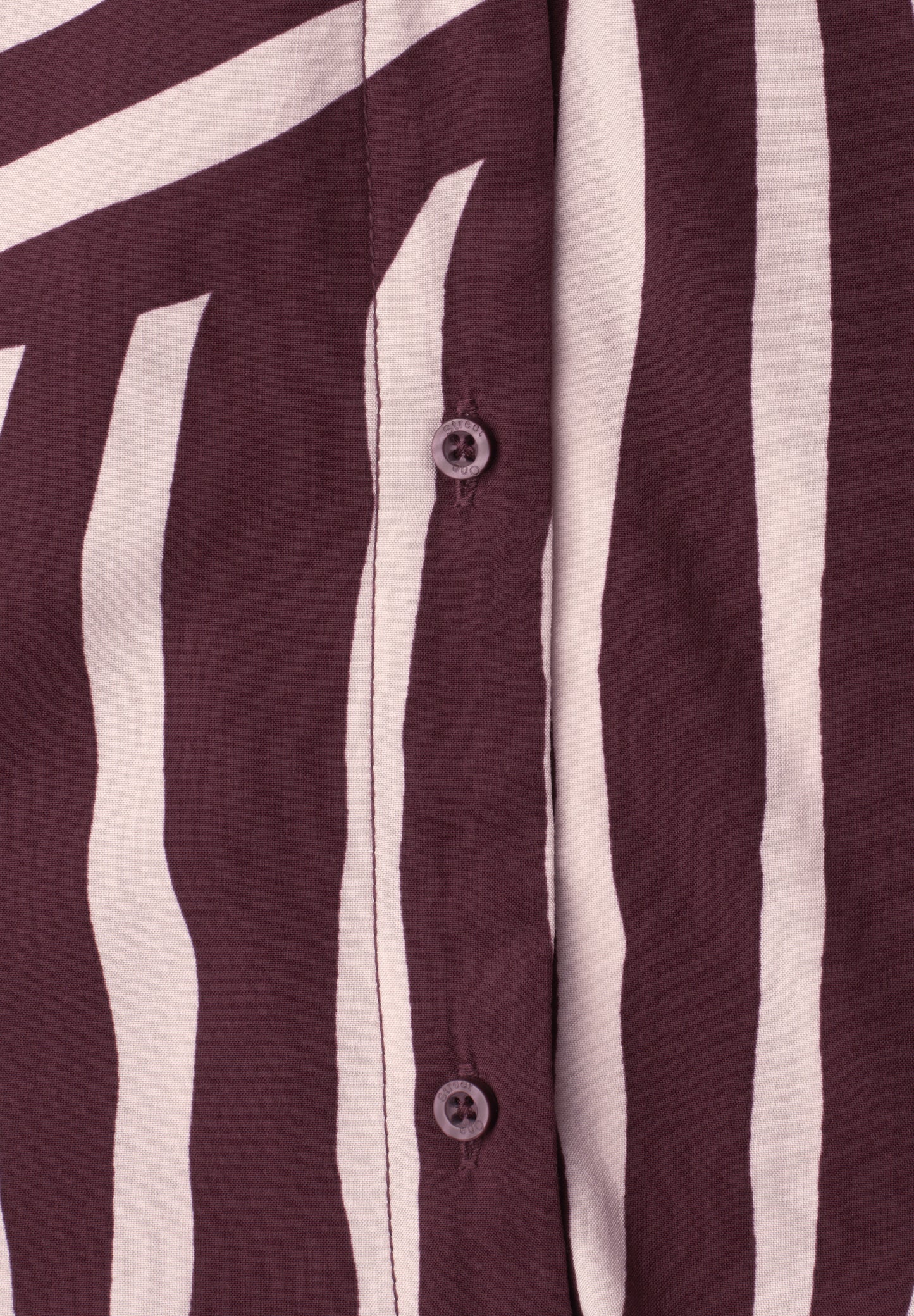 Street One - Blusentop mit Bowling-Kragen und Knoten - Farbe: rustic rouge