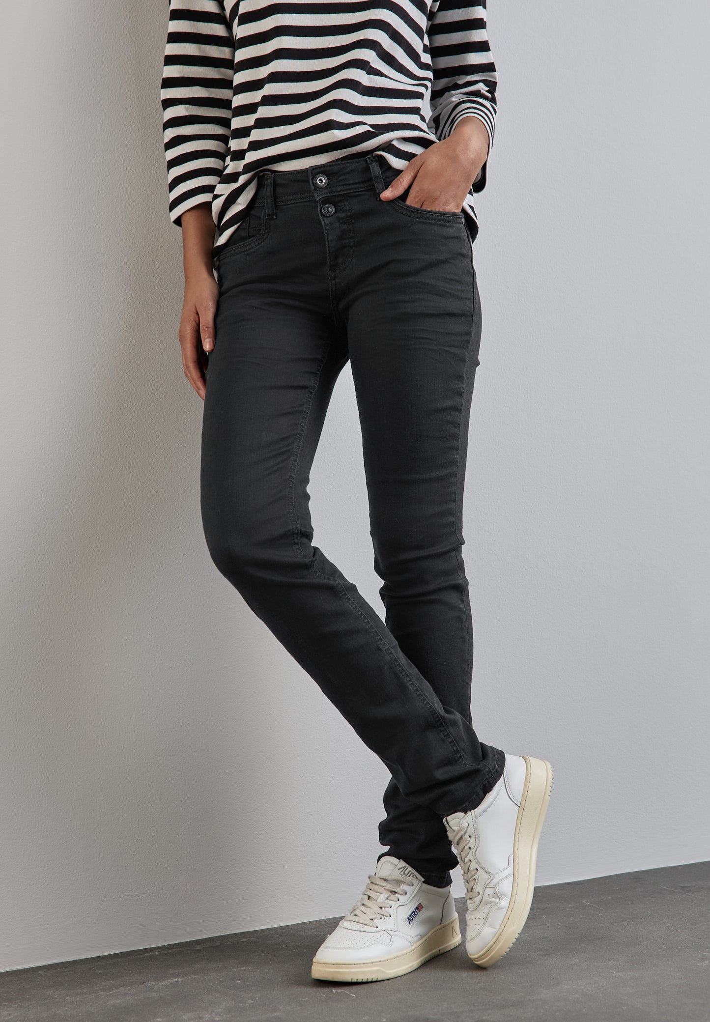 Street One Jeans im Style Jane - Farbe: schwarz