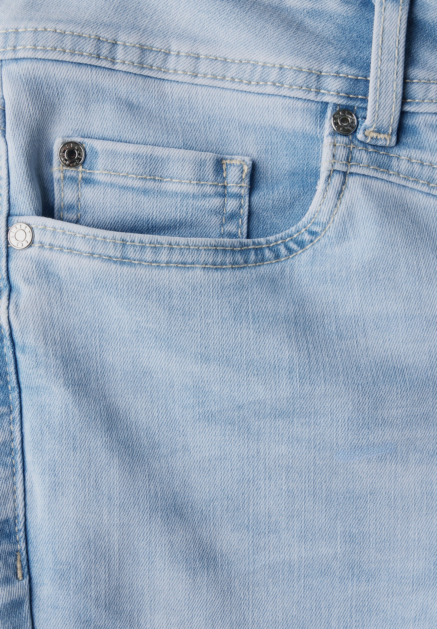 Street One Slim Fit Jeans Hose - Farbe: hellblau