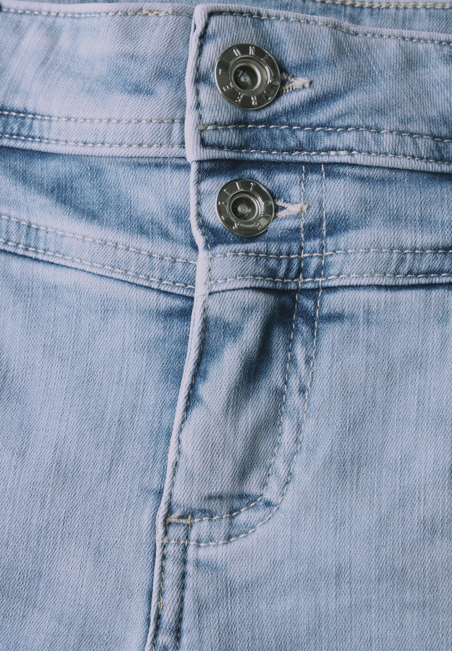 Street One 7/8-Jeans im Casual Fit - Farbe: Ultra Bleach Random Washed
