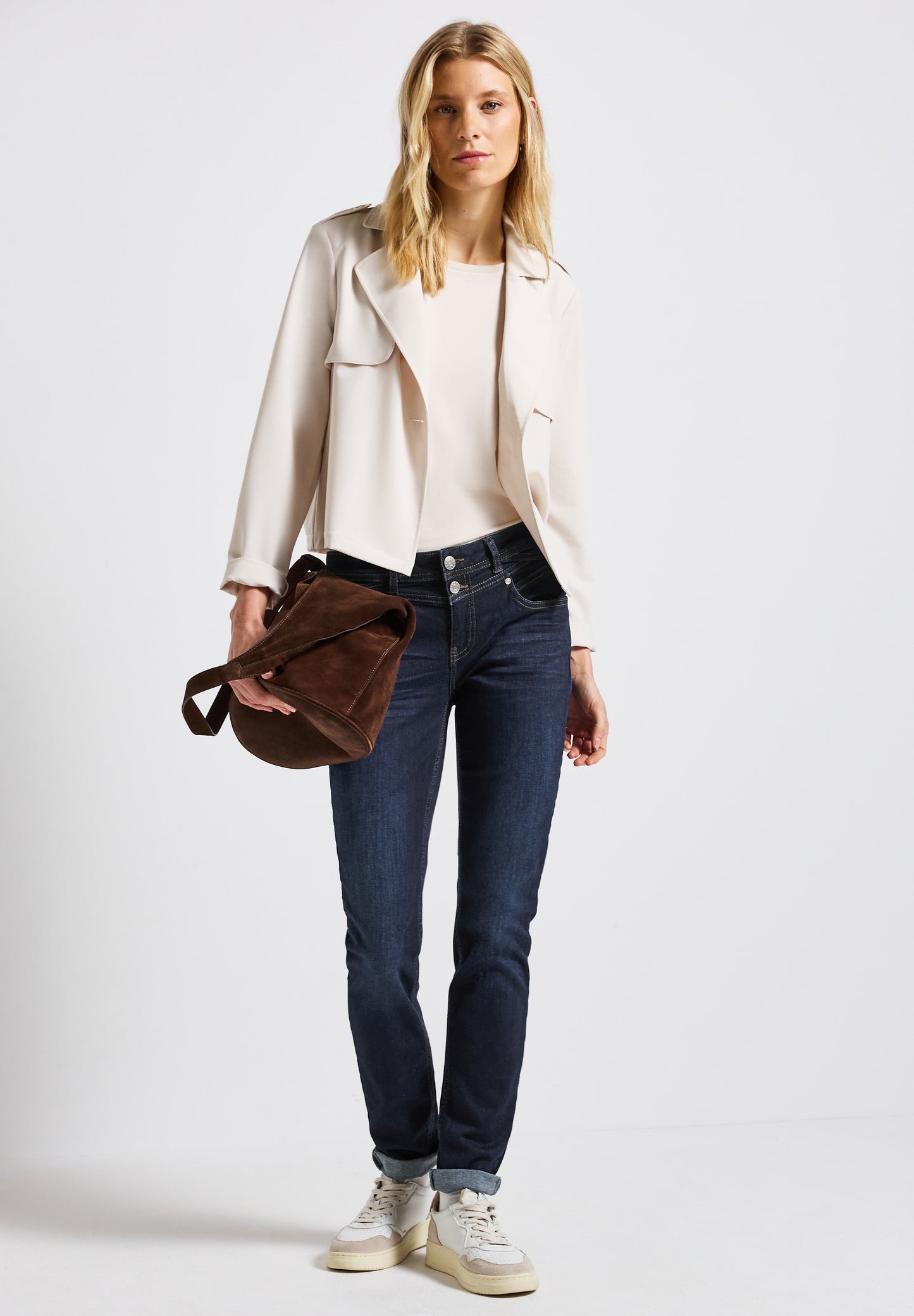 Street One Casual Fit Jeans - Farbe: deep indigo washed