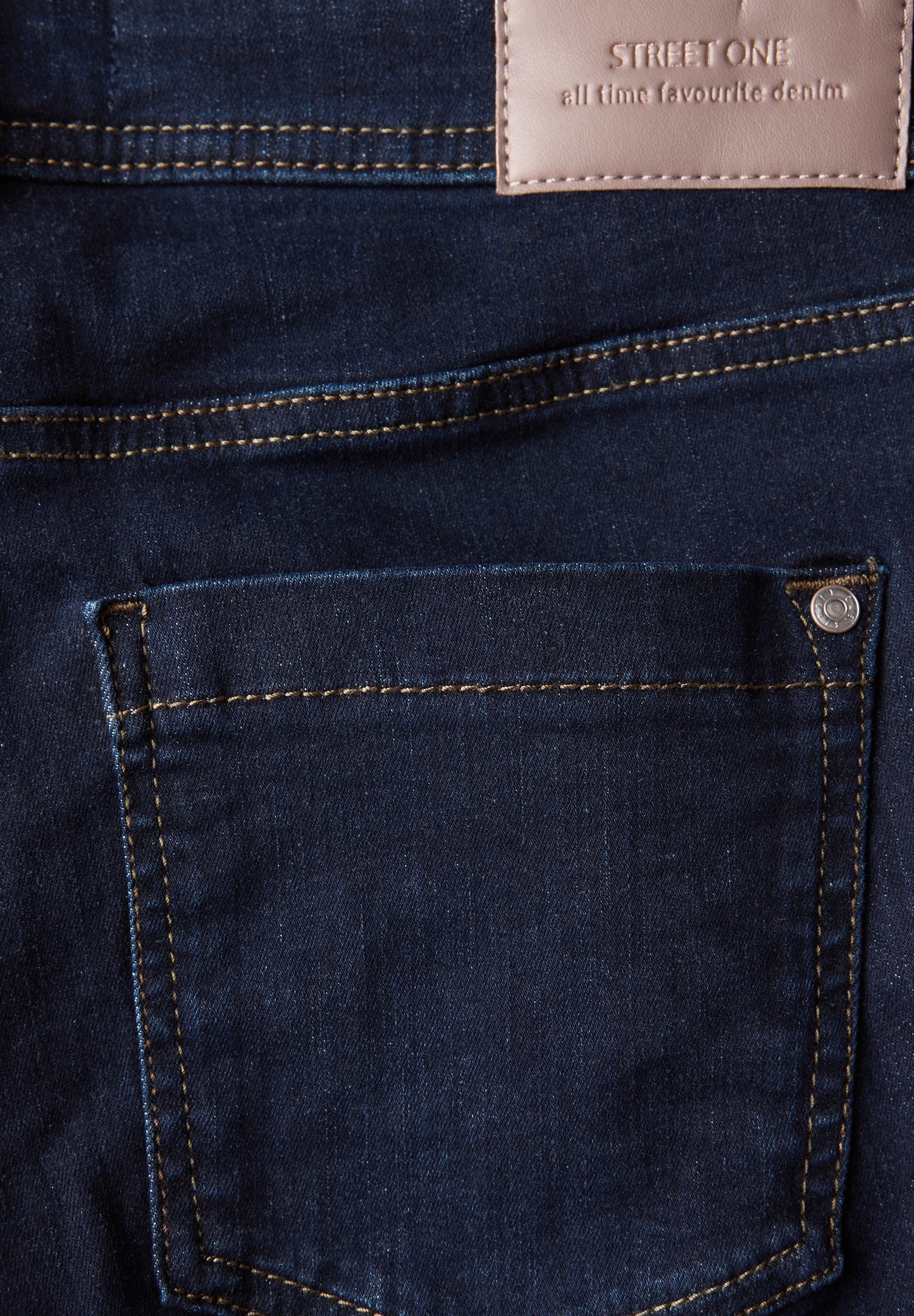 Street One Casual Fit Jeans - Farbe: deep indigo washed